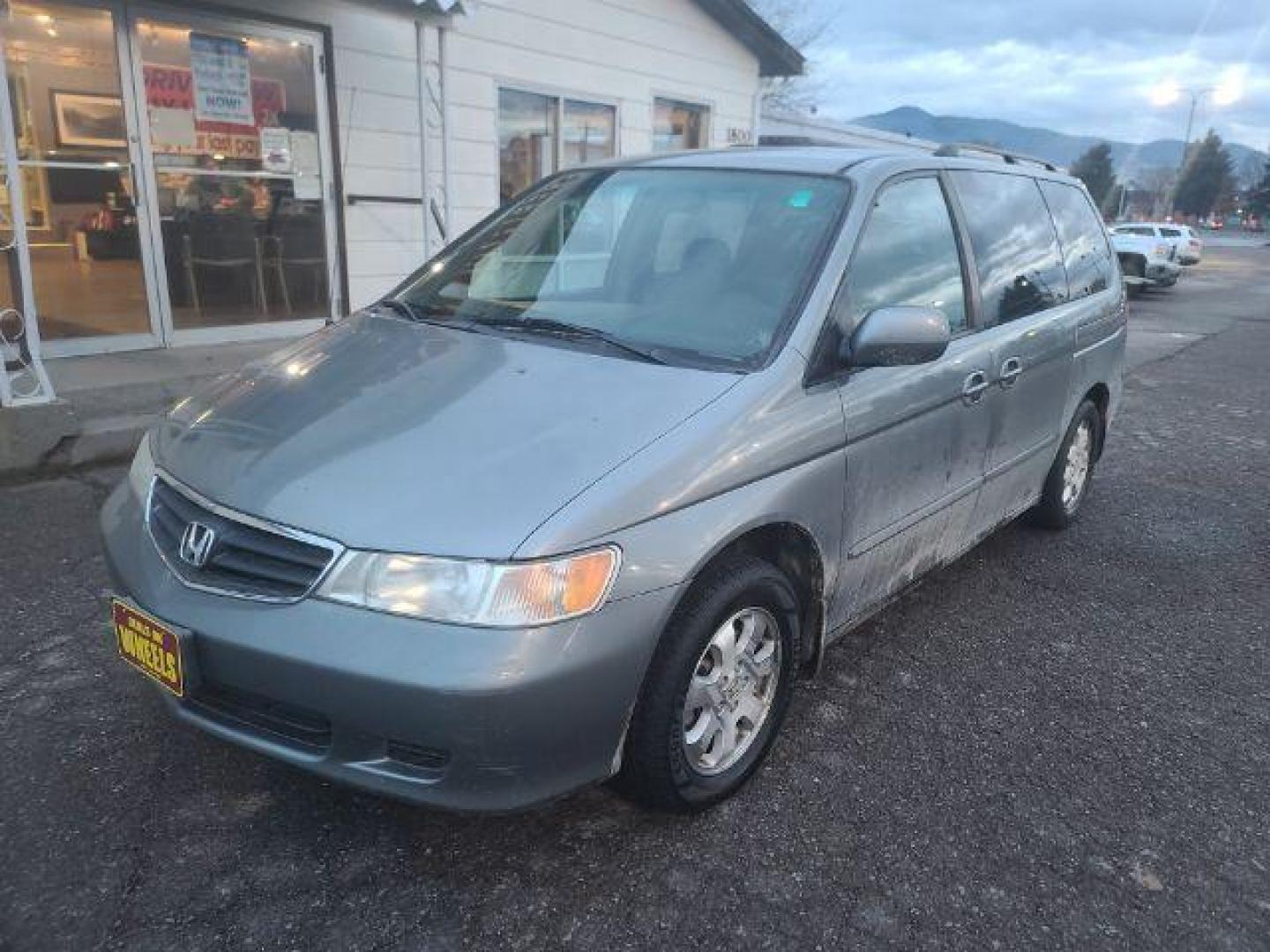 2002 Honda Odyssey EX (2HKRL18642H) with an 3.5L V6 SOHC 24V engine, 5-Speed Automatic transmission, located at 1800 West Broadway, Missoula, 59808, (406) 543-1986, 46.881348, -114.023628 - Photo#0