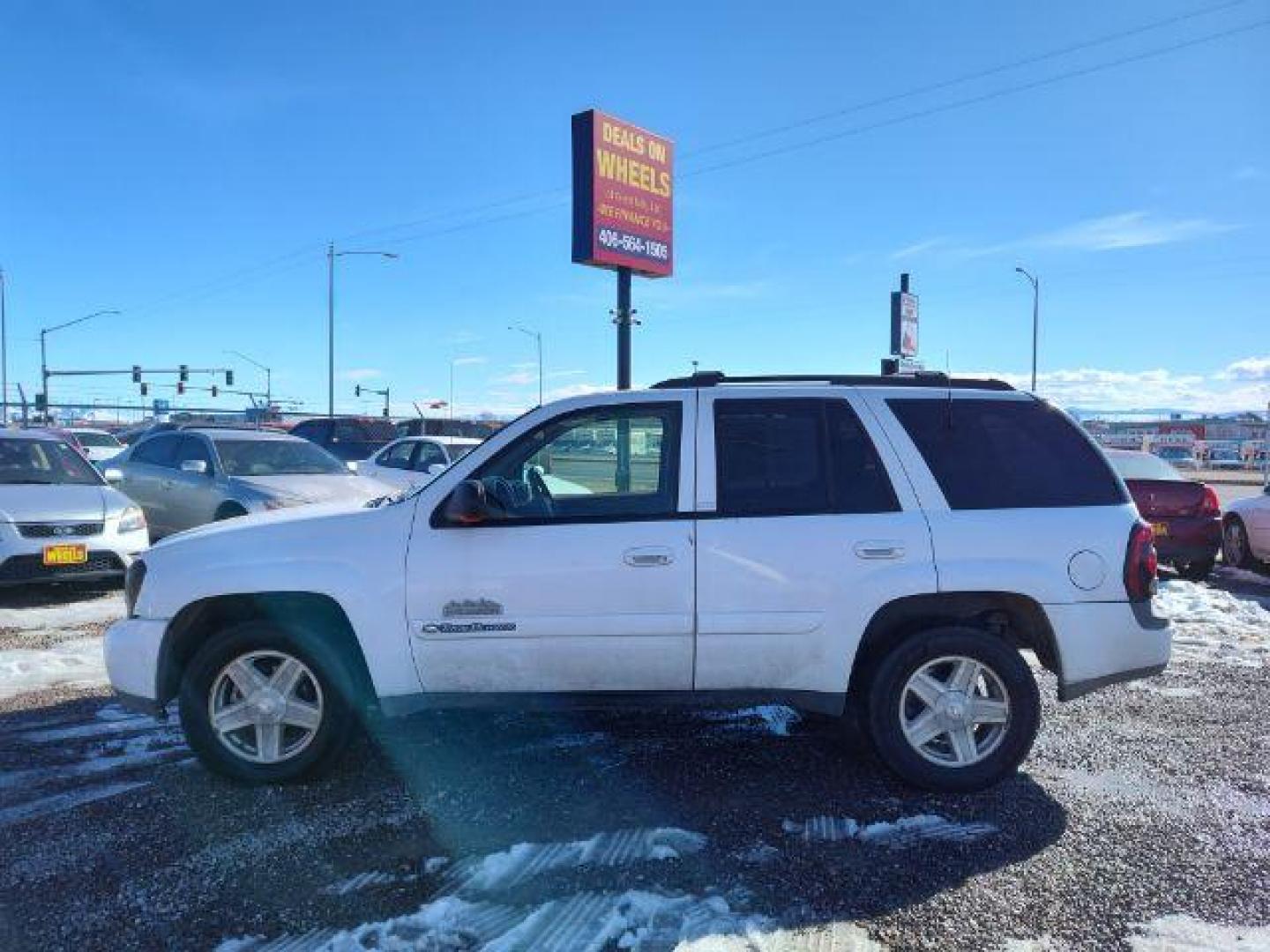 2003 Chevrolet TrailBlazer LS 4WD (1GNDT13S232) with an 4.2L L6 DOHC 24V engine, 4-Speed Automatic transmission, located at 4801 10th Ave S,, Great Falls, MT, 59405, (406) 564-1505, 0.000000, 0.000000 - Photo#1