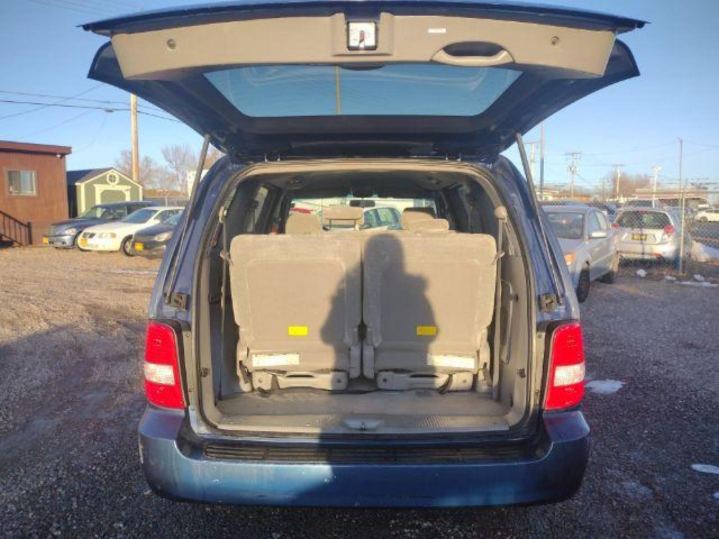 2004 Kia Sedona LX (KNDUP131X46) with an 3.5L V6 DOHC 16V engine, 5-Speed Automatic transmission, located at 4801 10th Ave S,, Great Falls, MT, 59405, (406) 564-1505, 0.000000, 0.000000 - Photo#0