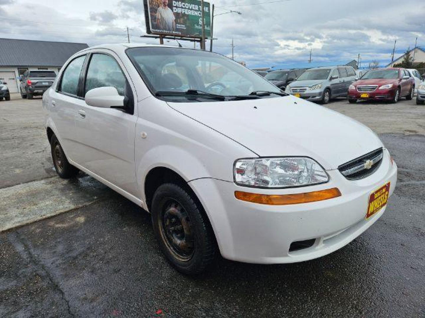 2005 Chevrolet Aveo Special Value Sedan (KL1TD52655B) with an 2.2L L4 DOHC 16V engine, 5-Speed Manual transmission, located at 601 E. Idaho St., Kalispell, MT, 59901, 0.000000, 0.000000 - Photo#6