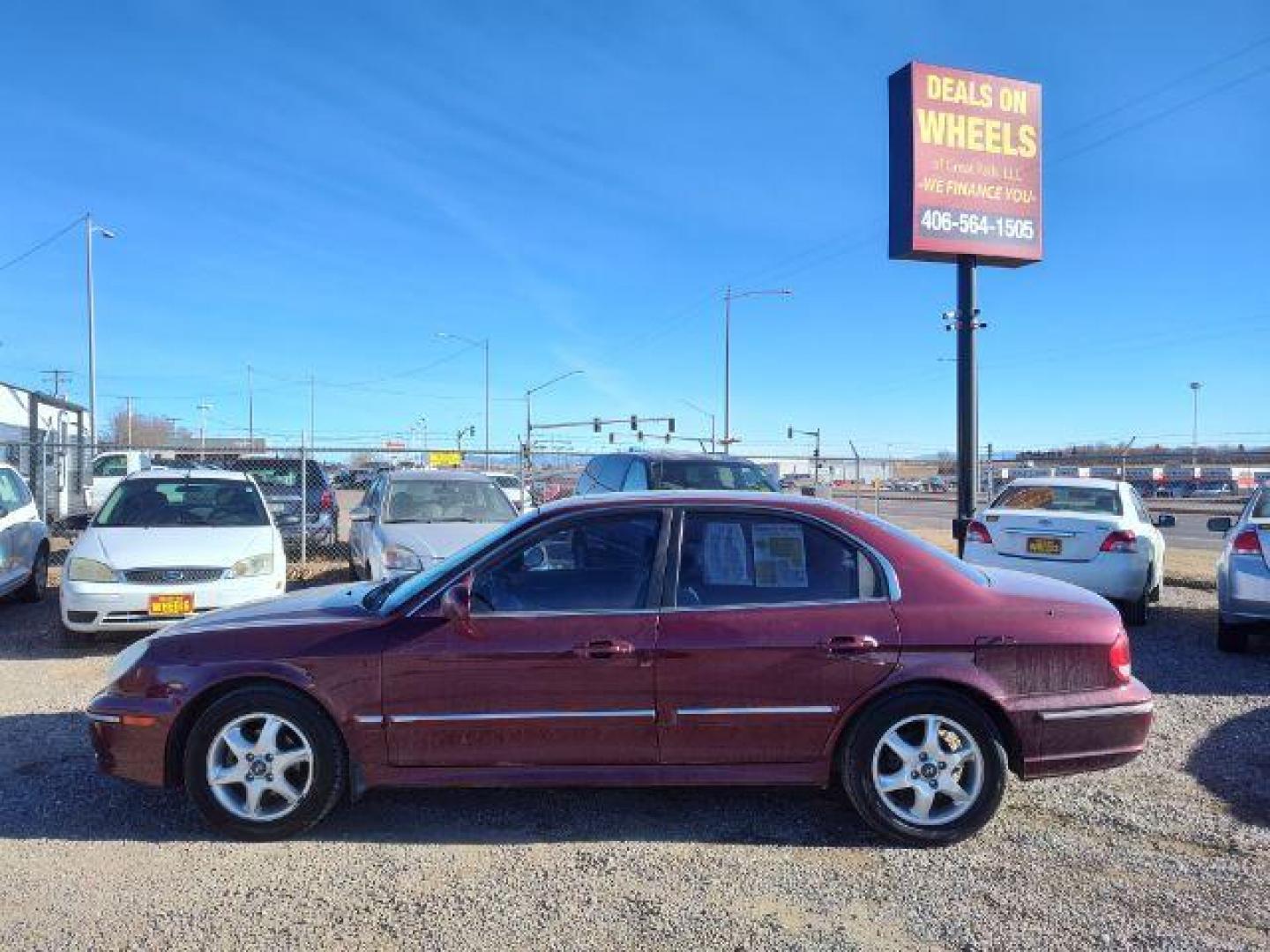 2005 Hyundai Sonata GLS (KMHWF35H45A) with an 2.7L V6 DOHC 24V engine, 4-Speed Automatic transmission, located at 4801 10th Ave S,, Great Falls, MT, 59405, (406) 564-1505, 0.000000, 0.000000 - Photo#1