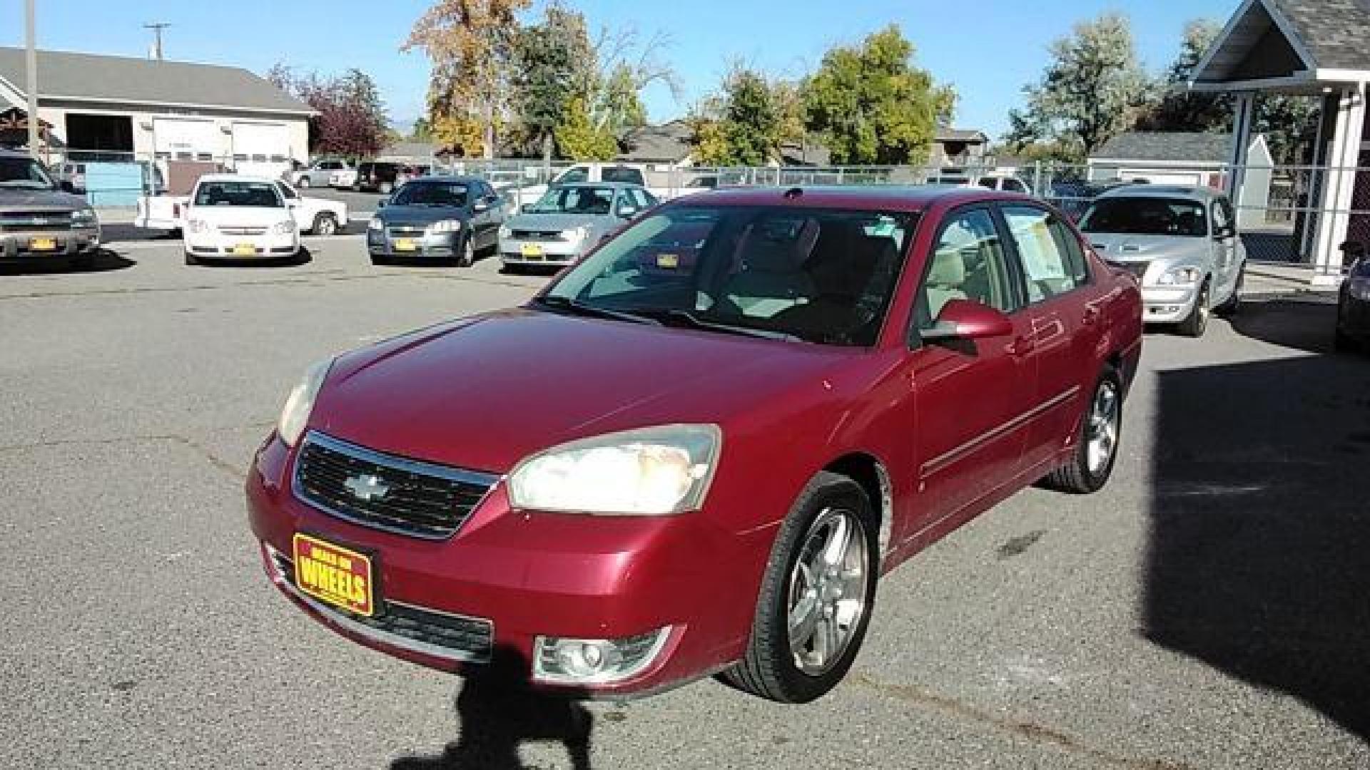 2006 Chevrolet Malibu LTZ (1G1ZU53886F) with an 3.5L V6 OHV 12V engine, 4-Speed Automatic transmission, located at 1821 N Montana Ave., Helena, MT, 59601, 0.000000, 0.000000 - Photo#0