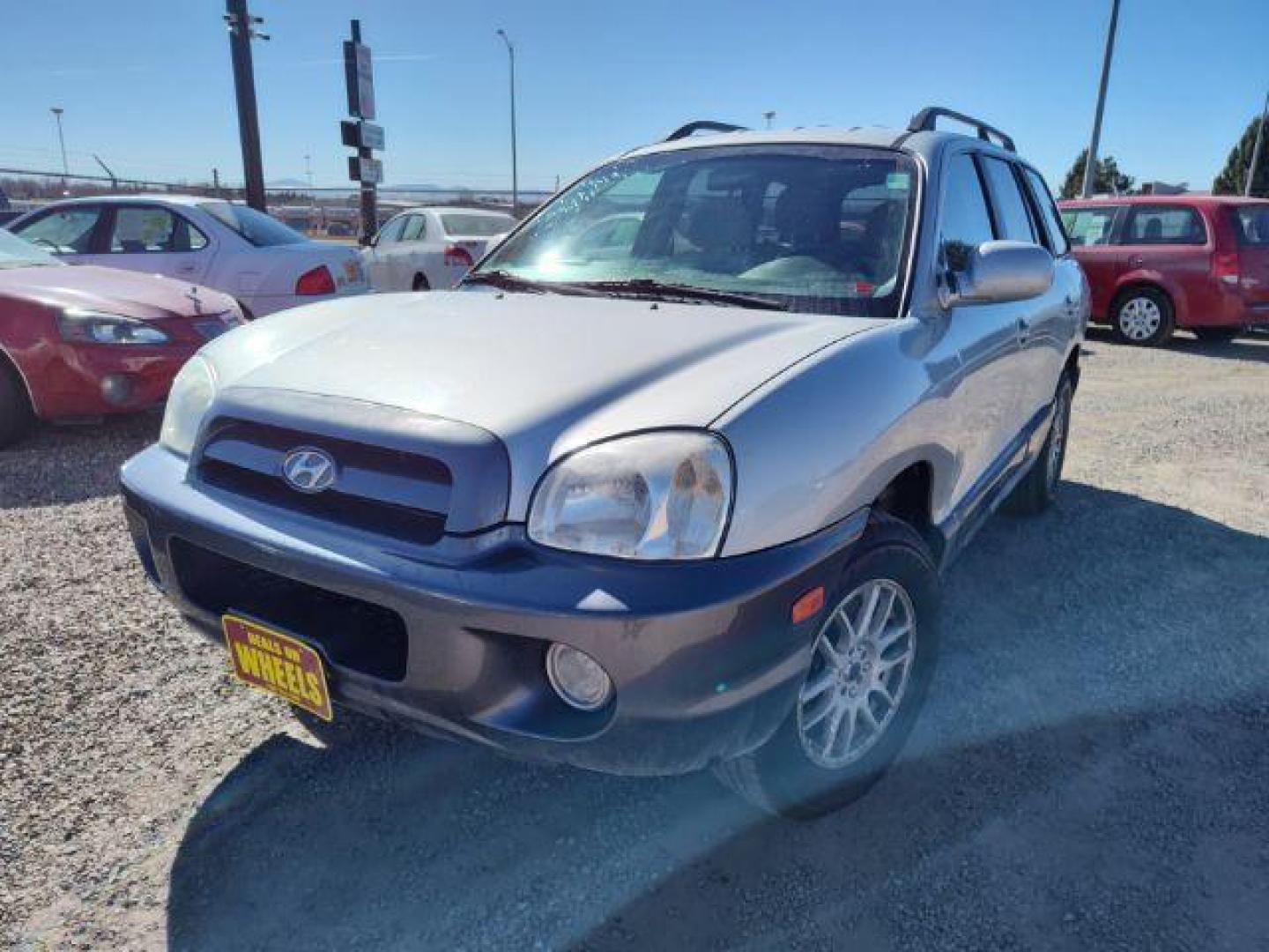 2006 Hyundai Santa Fe GLS 2.7L 4WD (KM8SC73D36U) with an 2.7L V6 DOHC 24V engine, 4-Speed Automatic transmission, located at 4801 10th Ave S,, Great Falls, MT, 59405, (406) 564-1505, 0.000000, 0.000000 - Photo#0