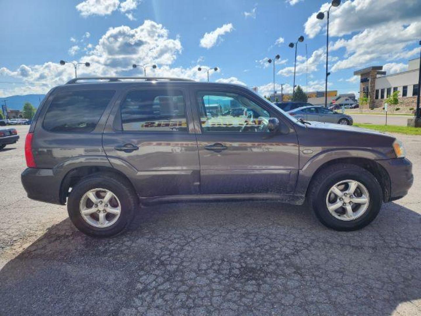 2006 Stormfront Gray Metallic Mazda Tribute s 4WD 4-spd AT (4F2CZ941X6K) with an 3.0L V6 DOHC 24V engine, 4-Speed Automatic transmission, located at 1800 West Broadway, Missoula, 59808, (406) 543-1986, 46.881348, -114.023628 - Photo#2