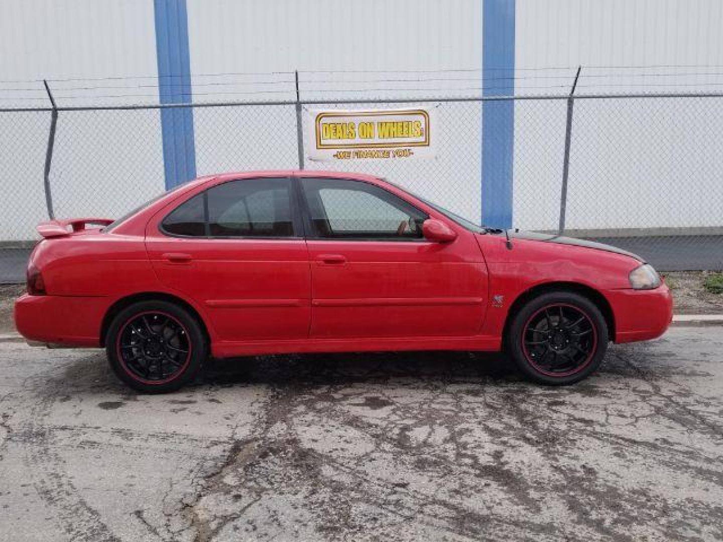 2006 Code Red Nissan Sentra SE-R Spec V (3N1AB51A16L) with an 2.5L L4 DOHC 16V engine, 6-Speed Manual transmission, located at 1800 West Broadway, Missoula, 59808, (406) 543-1986, 46.881348, -114.023628 - Photo#5