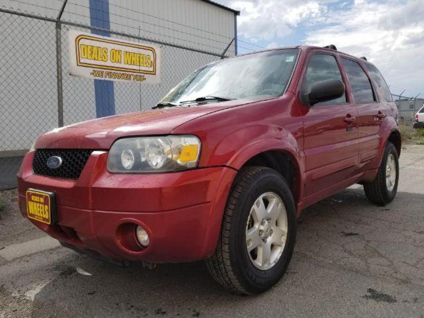 2007 Red Fire Metallic Ford Escape Limited 4WD (1FMYU94127K) with an 3.0L V6 DOHC 24V engine, 4-Speed Automatic transmission, located at 4801 10th Ave S,, Great Falls, MT, 59405, (406) 564-1505, 0.000000, 0.000000 - Photo#0