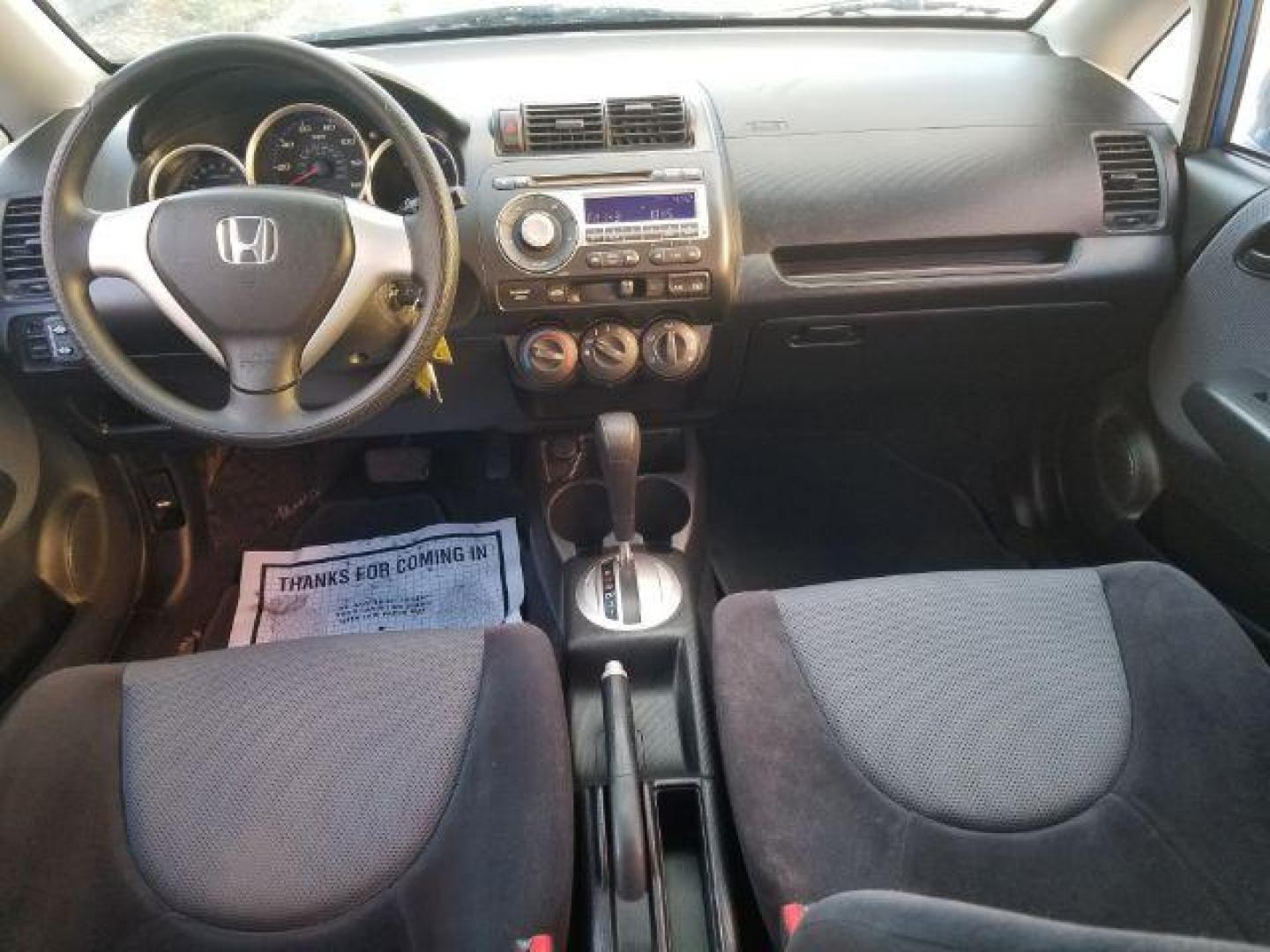 2007 Honda Fit 5-Speed AT (JHMGD38447S) with an 1.5L L4 SOHC 16V engine, 5-Speed Automatic transmission, located at 601 E. Idaho St., Kalispell, MT, 59901, 0.000000, 0.000000 - Photo#7