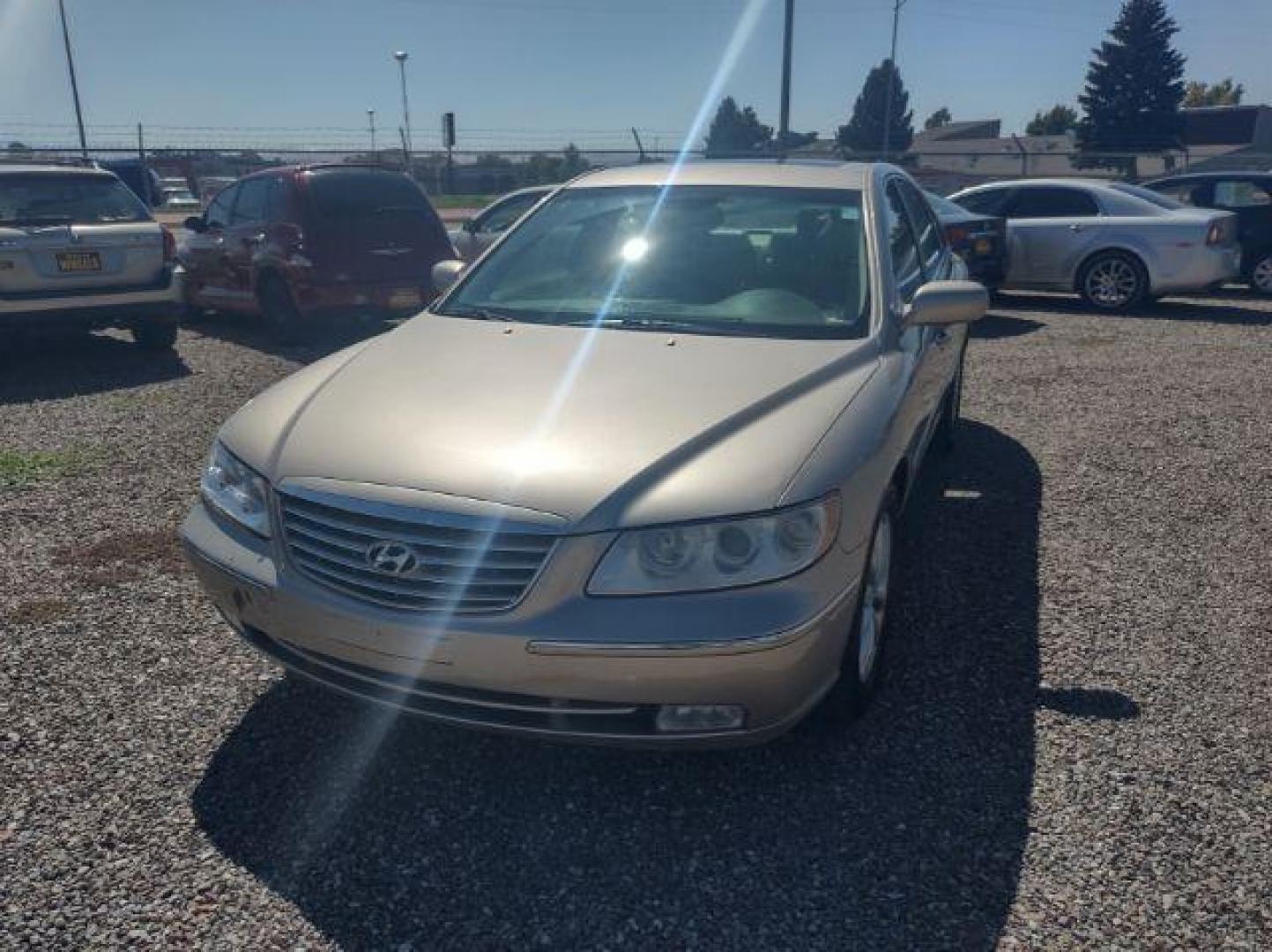 2007 Hyundai Azera Limited (KMHFC46F77A) with an 3.8L V6 DOHC 24V engine, 5-Speed Automatic transmission, located at 4801 10th Ave S,, Great Falls, MT, 59405, (406) 564-1505, 0.000000, 0.000000 - Photo#0