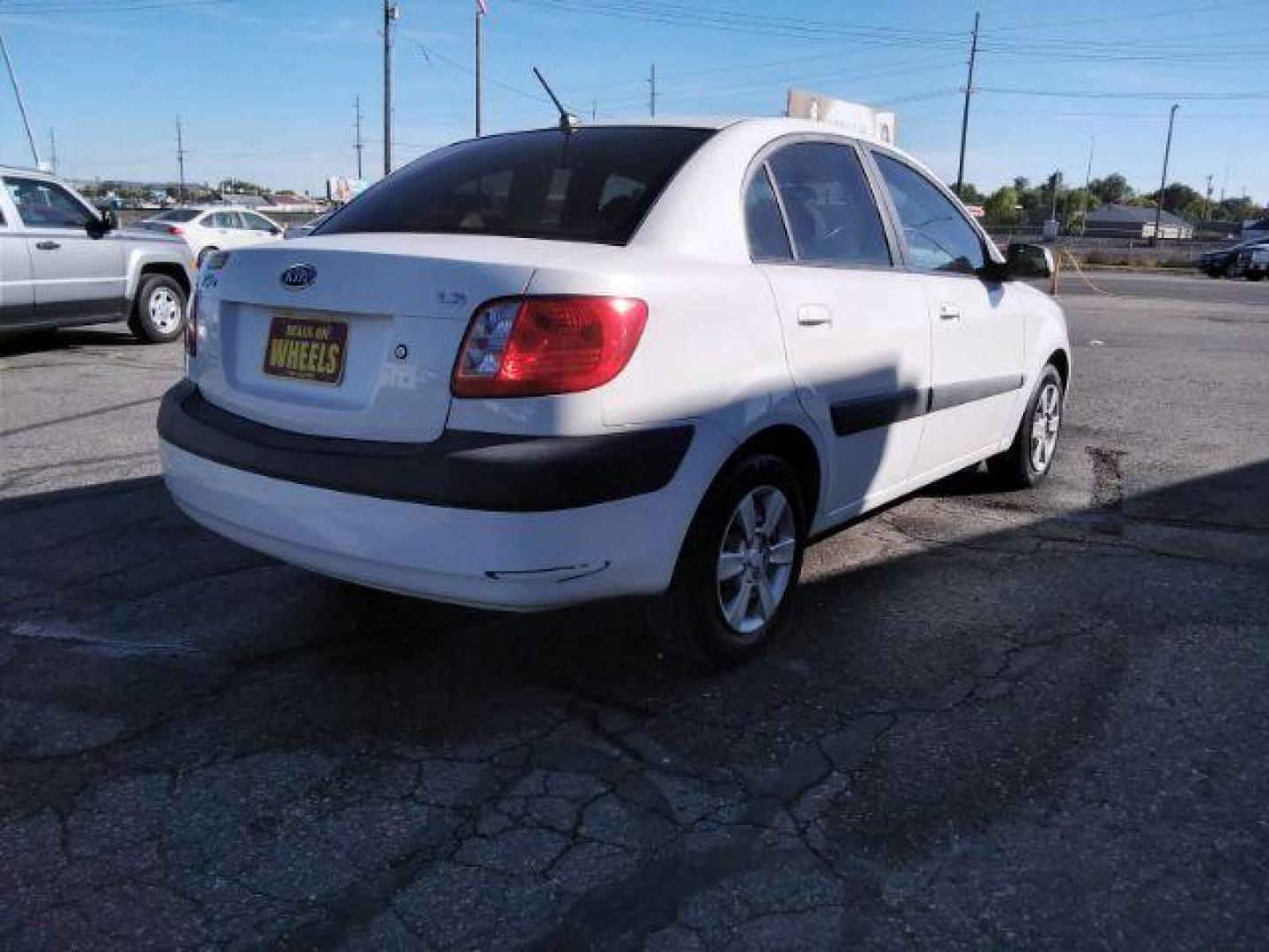 2007 Kia Rio LX (KNADE123776) with an 1.6L L4 DOHC 16V engine, located at 4047 Montana Ave., Billings, MT, 59101, 45.770847, -108.529800 - Photo#5