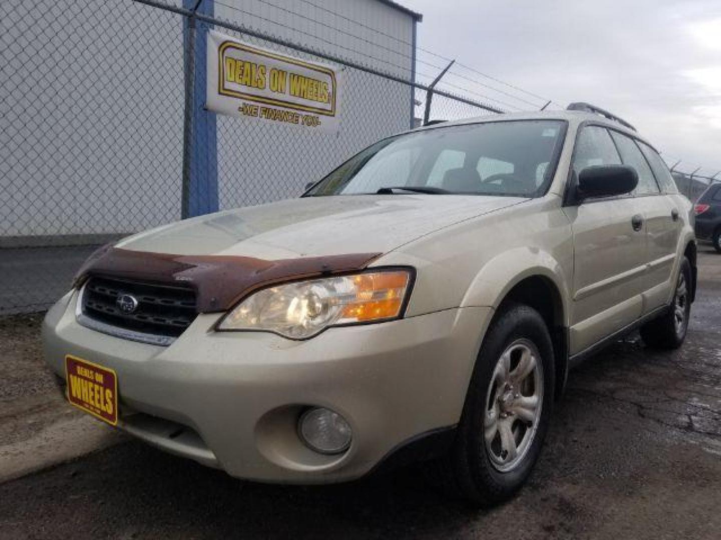 2007 Subaru Outback 2.5i Basic Wagon (4S4BP61C377) with an 2.5L H4 SOHC 16V engine, 4-Speed Automatic transmission, located at 1800 West Broadway, Missoula, 59808, (406) 543-1986, 46.881348, -114.023628 - Photo#0