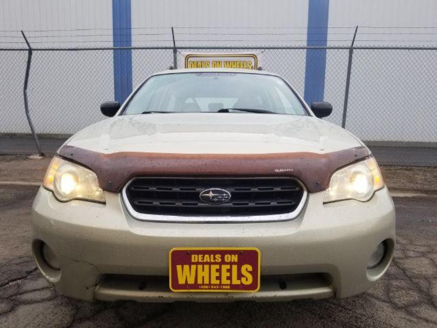 2007 Subaru Outback 2.5i Basic Wagon (4S4BP61C377) with an 2.5L H4 SOHC 16V engine, 4-Speed Automatic transmission, located at 1800 West Broadway, Missoula, 59808, (406) 543-1986, 46.881348, -114.023628 - Photo#1