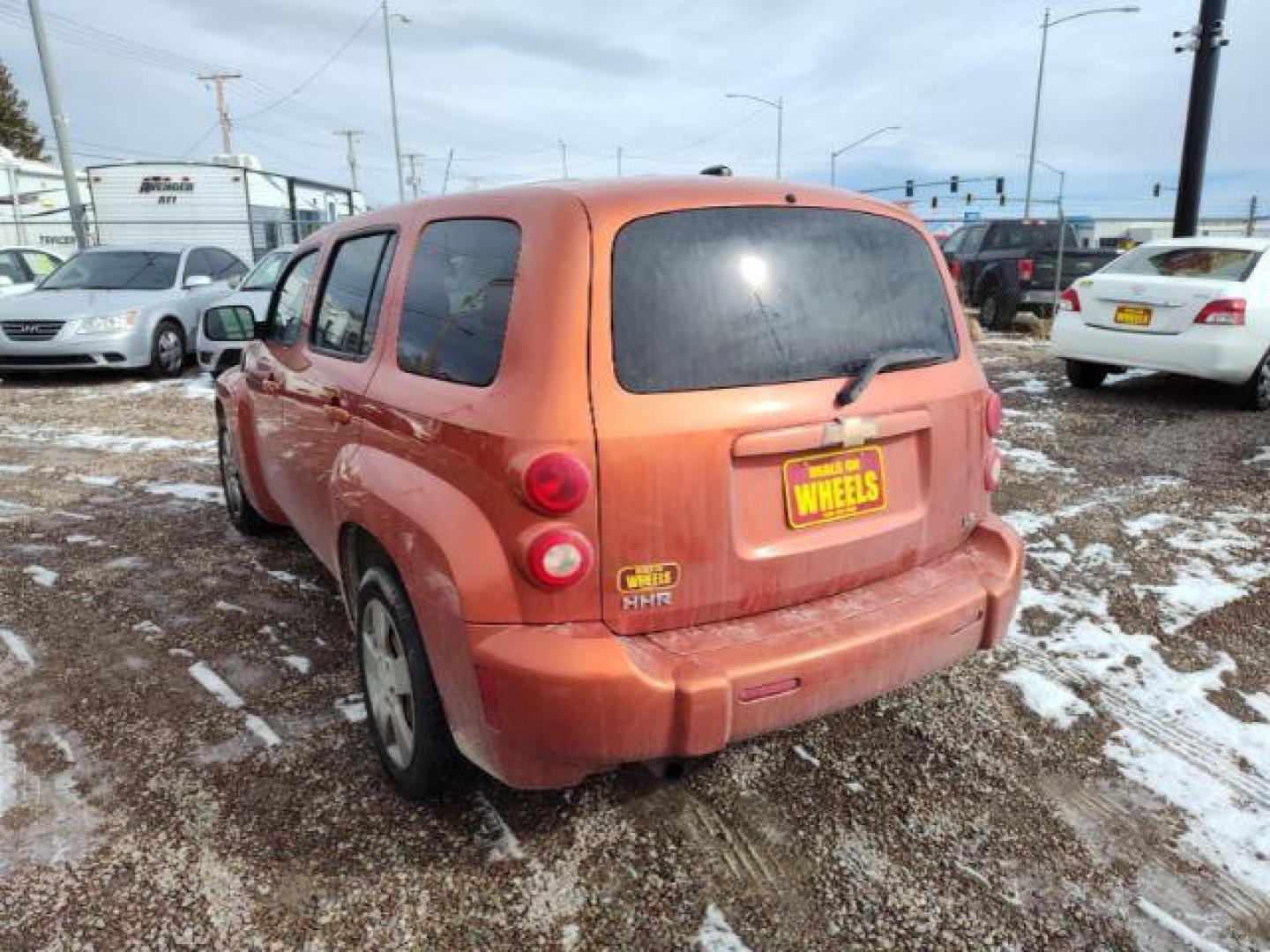 2008 Sunburst Orange II M Chevrolet HHR LS (3GNDA13D88S) with an 2.2L L4 DOHC 16V engine, 4-Speed Automatic transmission, located at 4801 10th Ave S,, Great Falls, MT, 59405, (406) 564-1505, 0.000000, 0.000000 - Photo#2