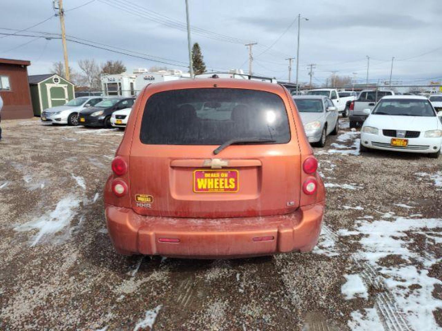 2008 Sunburst Orange II M Chevrolet HHR LS (3GNDA13D88S) with an 2.2L L4 DOHC 16V engine, 4-Speed Automatic transmission, located at 4801 10th Ave S,, Great Falls, MT, 59405, (406) 564-1505, 0.000000, 0.000000 - Photo#3