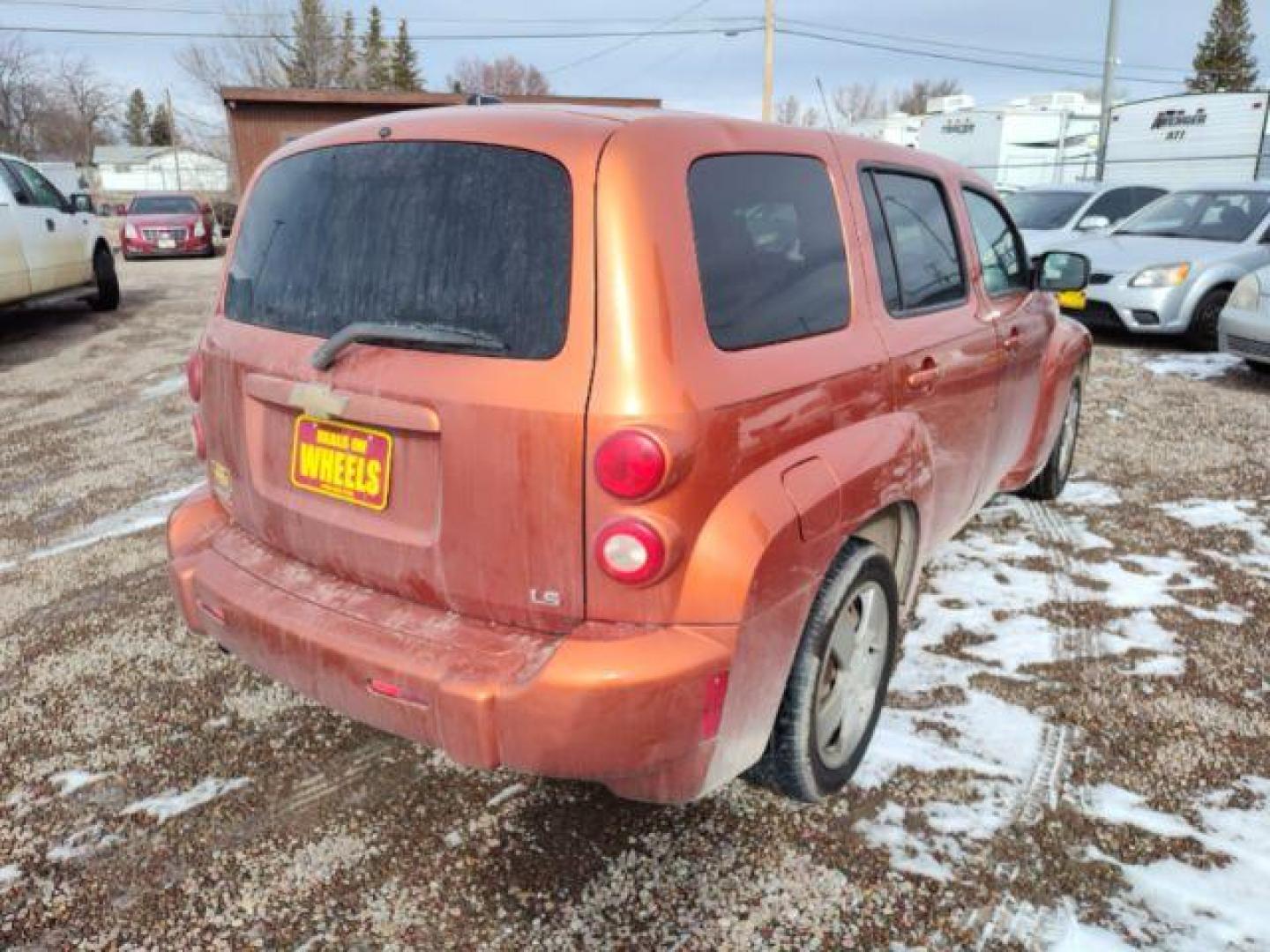 2008 Sunburst Orange II M Chevrolet HHR LS (3GNDA13D88S) with an 2.2L L4 DOHC 16V engine, 4-Speed Automatic transmission, located at 4801 10th Ave S,, Great Falls, MT, 59405, (406) 564-1505, 0.000000, 0.000000 - Photo#4