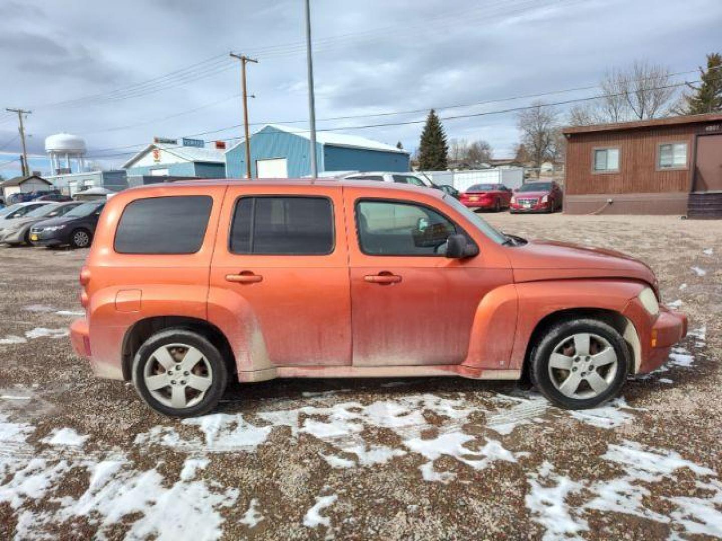 2008 Sunburst Orange II M Chevrolet HHR LS (3GNDA13D88S) with an 2.2L L4 DOHC 16V engine, 4-Speed Automatic transmission, located at 4801 10th Ave S,, Great Falls, MT, 59405, (406) 564-1505, 0.000000, 0.000000 - Photo#5