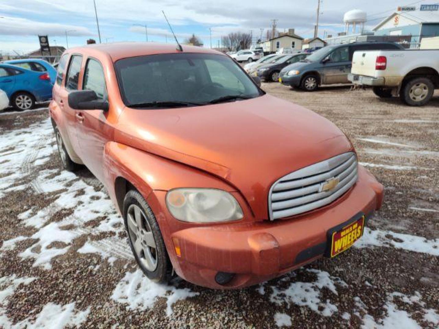 2008 Sunburst Orange II M Chevrolet HHR LS (3GNDA13D88S) with an 2.2L L4 DOHC 16V engine, 4-Speed Automatic transmission, located at 4801 10th Ave S,, Great Falls, MT, 59405, (406) 564-1505, 0.000000, 0.000000 - Photo#6