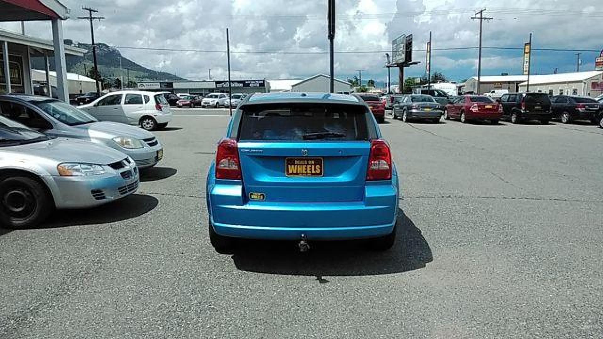 2008 Steel Blue Metallic /Dark Slate Gray Clot Dodge Caliber SE (1B3HB28C08D) with an 1.8L L4 DOHC 16V engine, located at 4047 Montana Ave., Billings, MT, 59101, 45.770847, -108.529800 - Photo#5