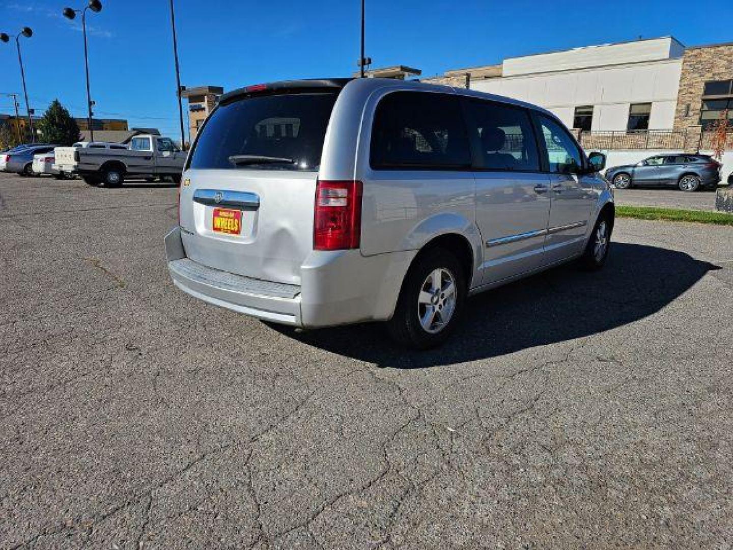 2008 Dodge Grand Caravan SXT (1D8HN54P18B) with an 3.8L V6 OHV 12V engine, 4-Speed Automatic transmission, located at 1800 West Broadway, Missoula, 59808, (406) 543-1986, 46.881348, -114.023628 - Photo#3