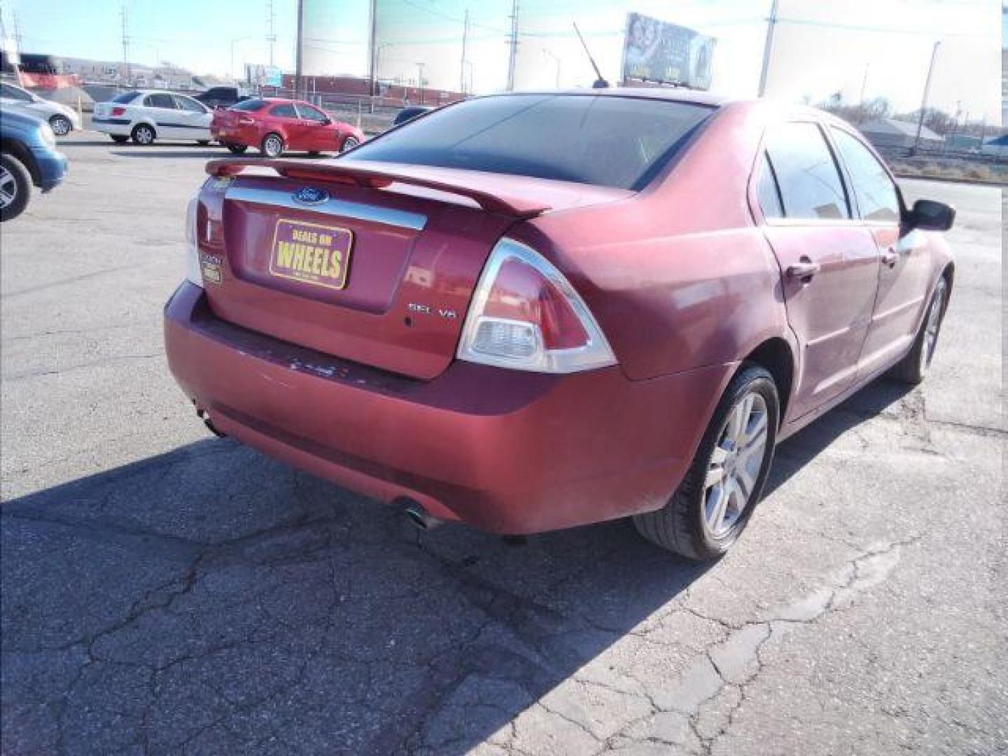 2008 RED FORD FUSION V6 SEL (3FAHP08118R) , located at 4047 Montana Ave., Billings, MT, 59101, 45.770847, -108.529800 - Photo#4