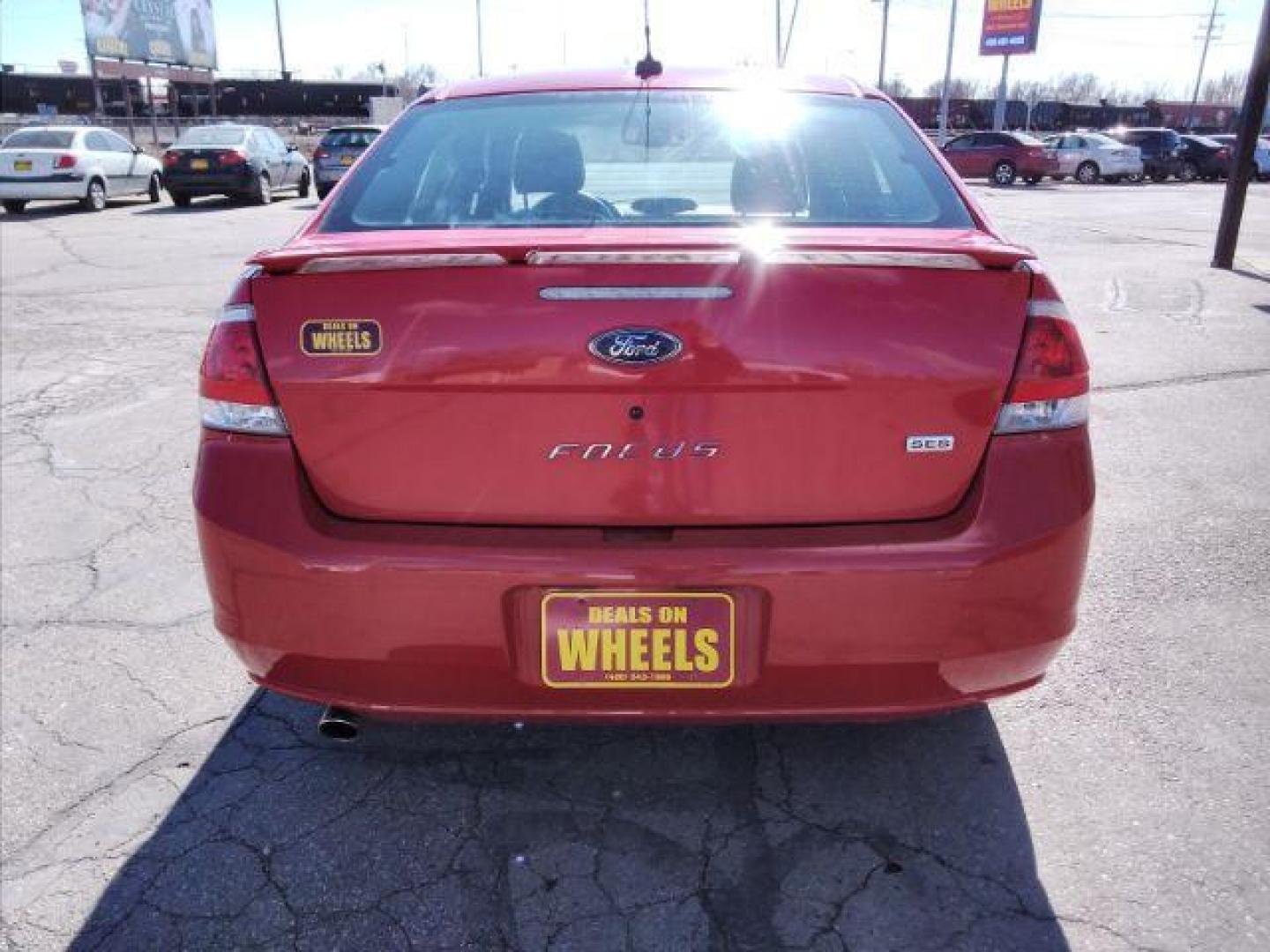 2008 Ford Focus SES Sedan (1FAHP35N98W) with an 2.0L L4 DOHC 16V engine, located at 4047 Montana Ave., Billings, MT, 59101, 45.770847, -108.529800 - Photo#5