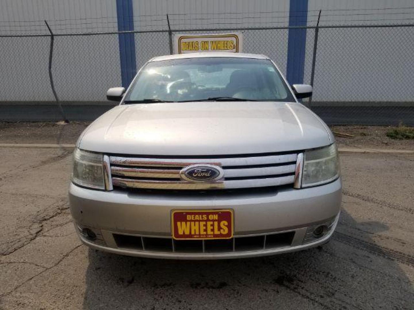 2008 Silver Birch Metalli Ford Taurus SEL (1FAHP24W08G) with an 3.5L V6 DOHC 24V engine, 6-Speed Automatic transmission, located at 4801 10th Ave S,, Great Falls, MT, 59405, (406) 564-1505, 0.000000, 0.000000 - Photo#1