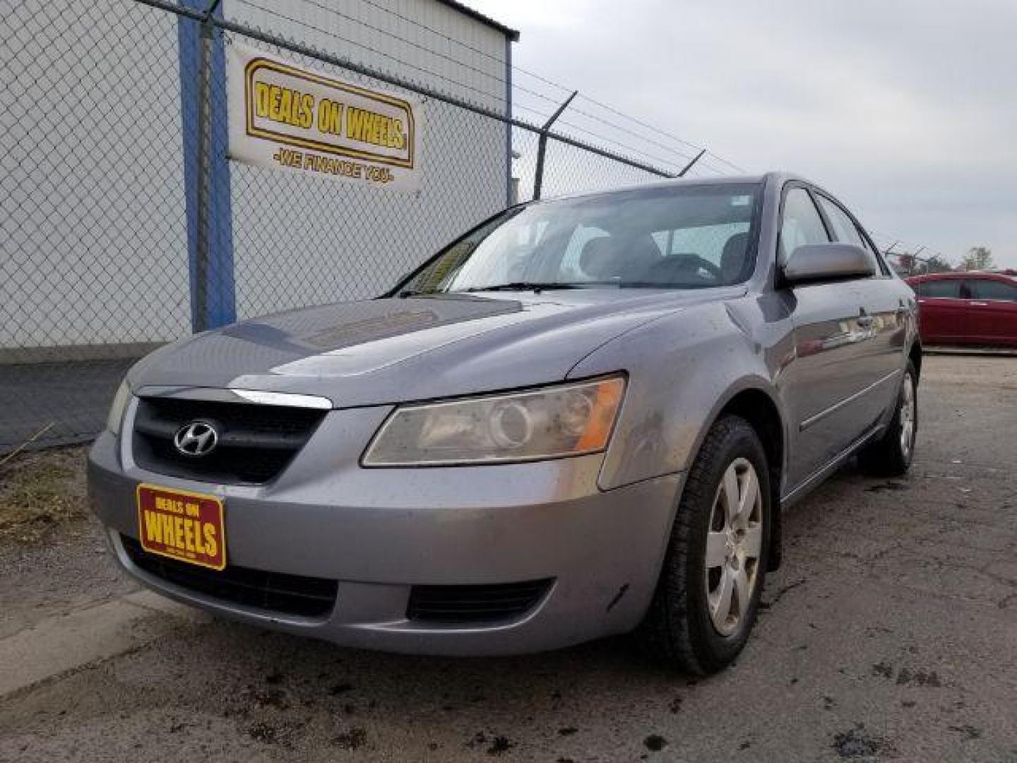 2008 Hyundai Sonata GLS (5NPET46C58H) with an 2.4L L4 DOHC 16V engine, located at 1800 West Broadway, Missoula, 59808, (406) 543-1986, 46.881348, -114.023628 - Photo#0