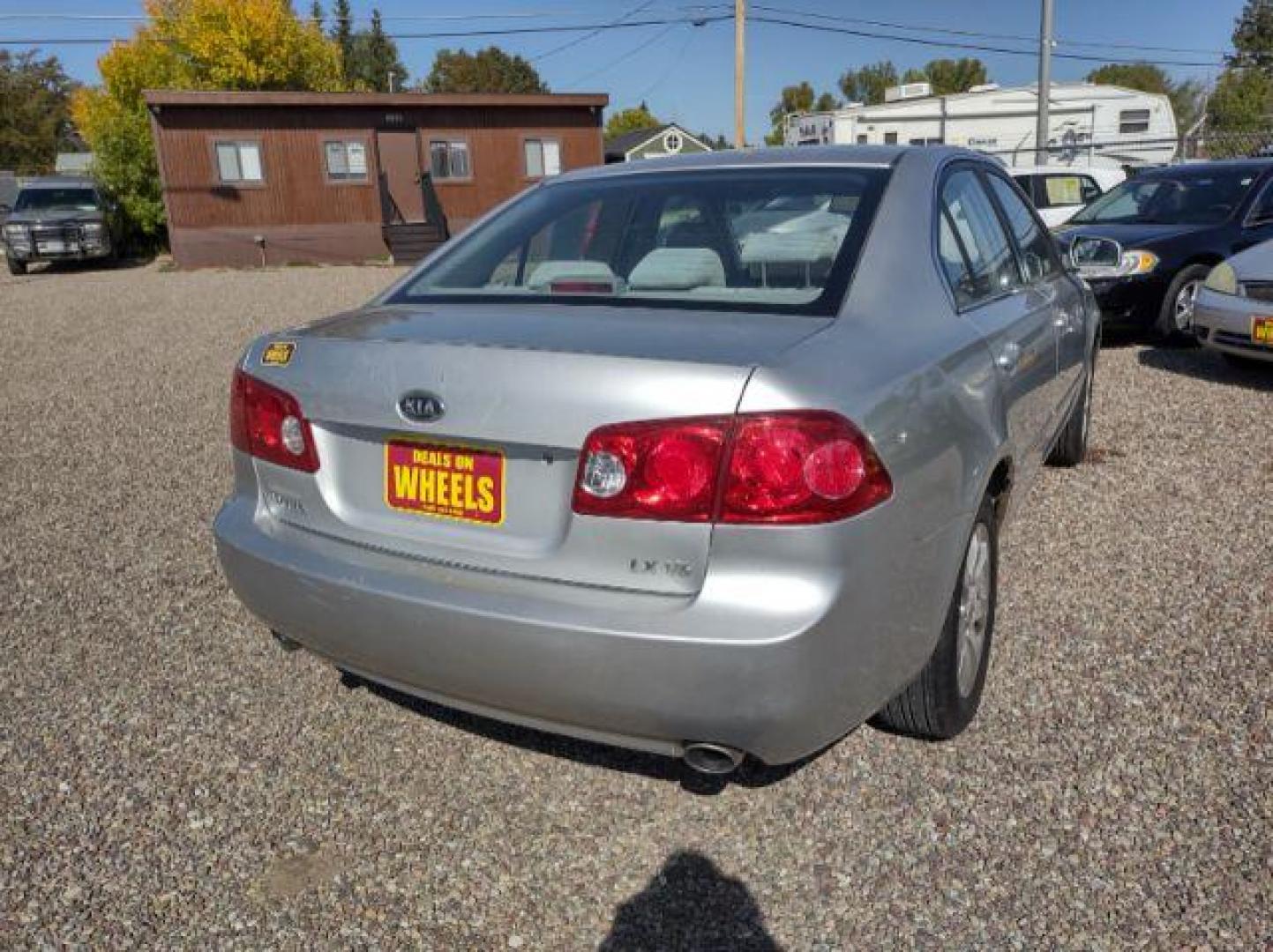 2008 Kia Optima LX V6 (KNAGE124485) with an 2.7L V6 DOHC 24V engine, 4-Speed Automatic transmission, located at 4801 10th Ave S,, Great Falls, MT, 59405, (406) 564-1505, 0.000000, 0.000000 - Photo#4