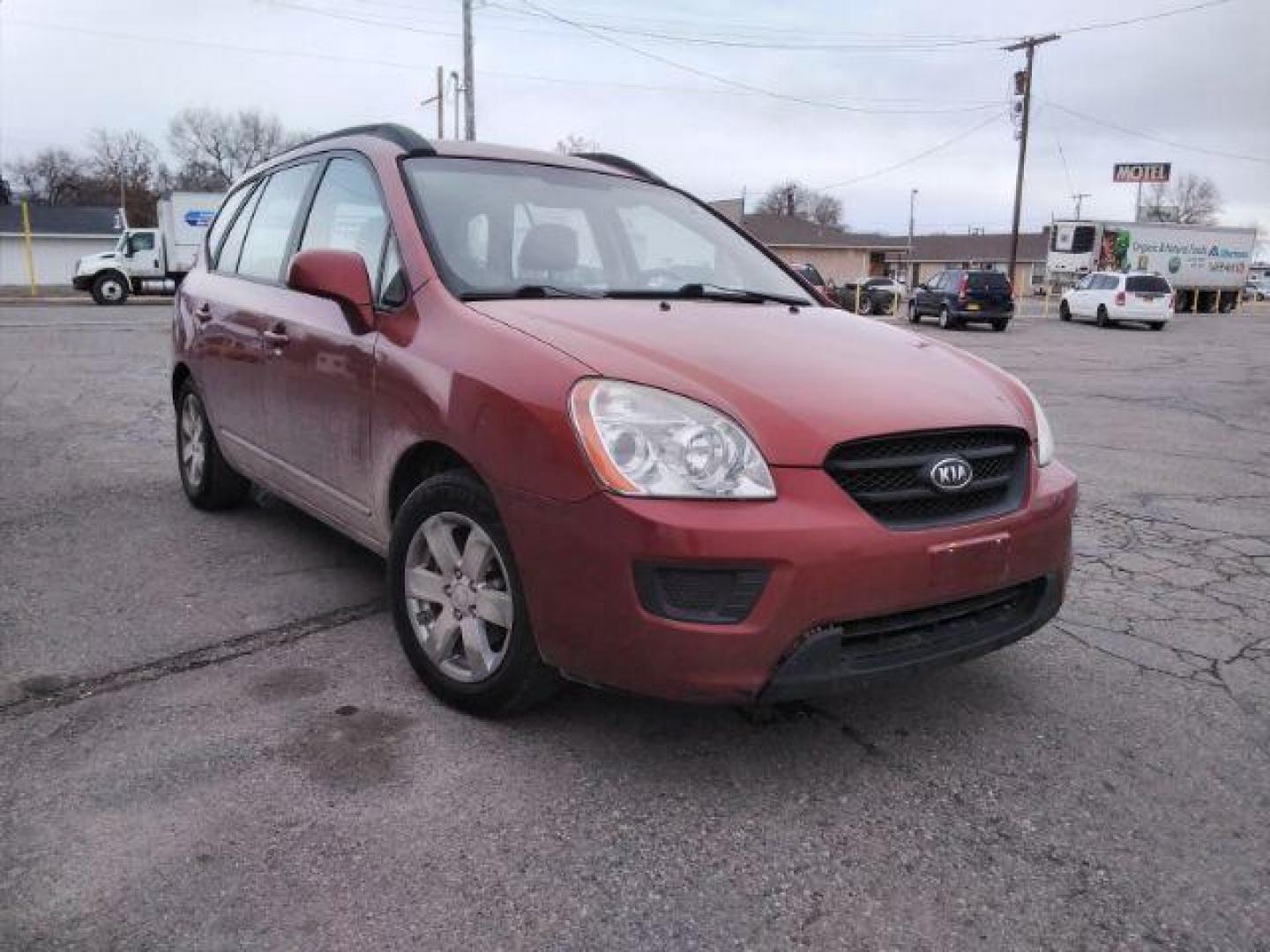 2008 Kia Rondo EX V6 (KNAFG526587) with an 2.7L V6 DOHC 24V engine, 4-Speed Automatic transmission, located at 4047 Montana Ave., Billings, MT, 59101, 45.770847, -108.529800 - Photo#1