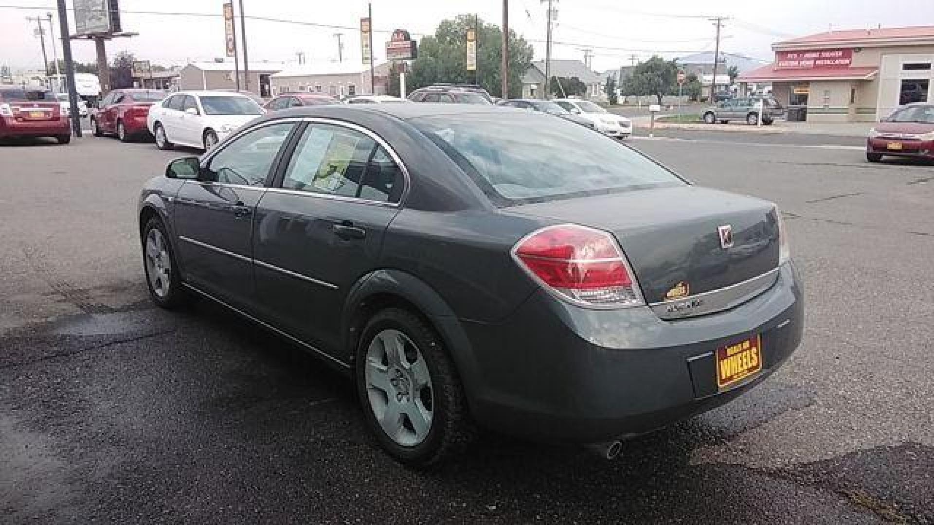 2008 Silver Pearl Saturn Aura XE (1G8ZS57B58F) with an 2.4L L4 DOHC 16V engine, 4-Speed Automatic transmission, located at 1821 N Montana Ave., Helena, MT, 59601, 0.000000, 0.000000 - Photo#6