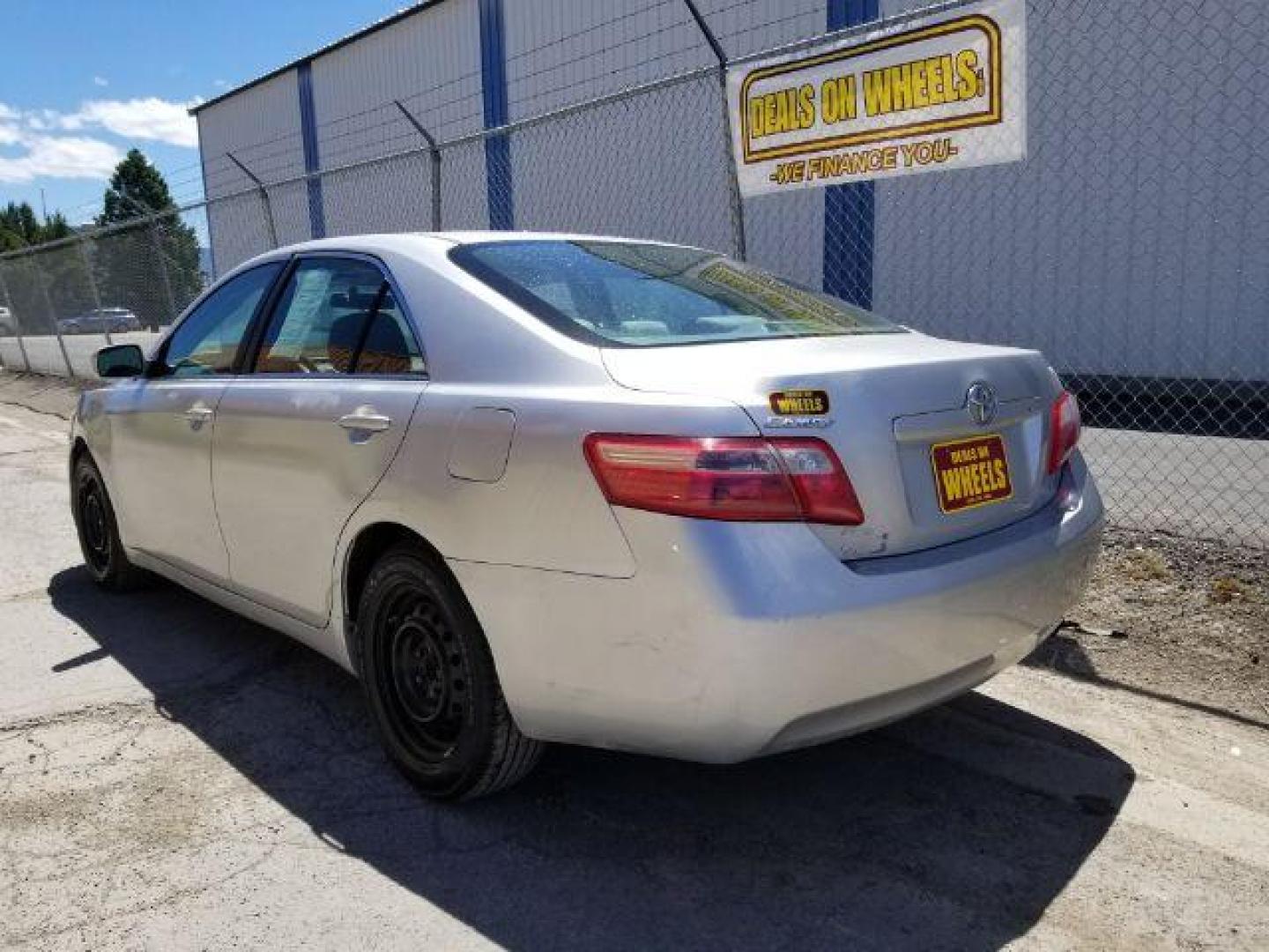 2008 Classic Silver Metal Toyota Camry LE 5-Spd AT (4T1BE46K88U) with an 2.4L L4 DOHC 16V engine, 5-Speed Automatic transmission, located at 1800 West Broadway, Missoula, 59808, (406) 543-1986, 46.881348, -114.023628 - Photo#3