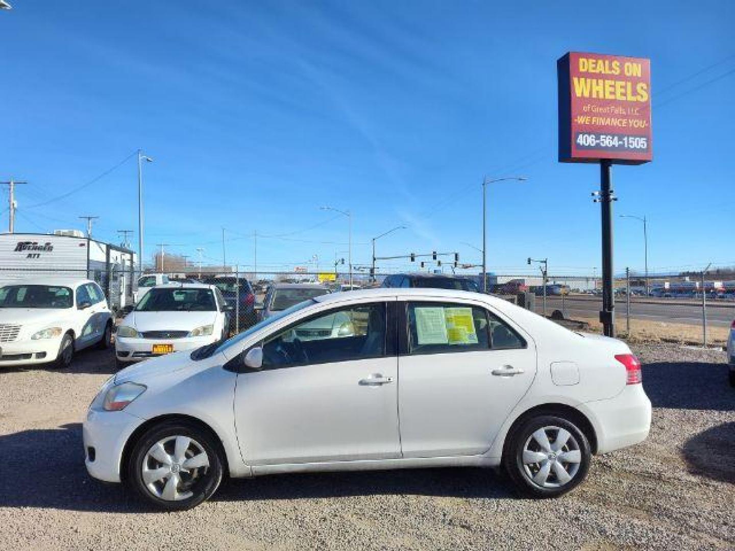 2008 Toyota Yaris Sedan S (JTDBT903X81) with an 1.5L L4 DOHC 16V engine, located at 4801 10th Ave S,, Great Falls, MT, 59405, (406) 564-1505, 0.000000, 0.000000 - Photo#1