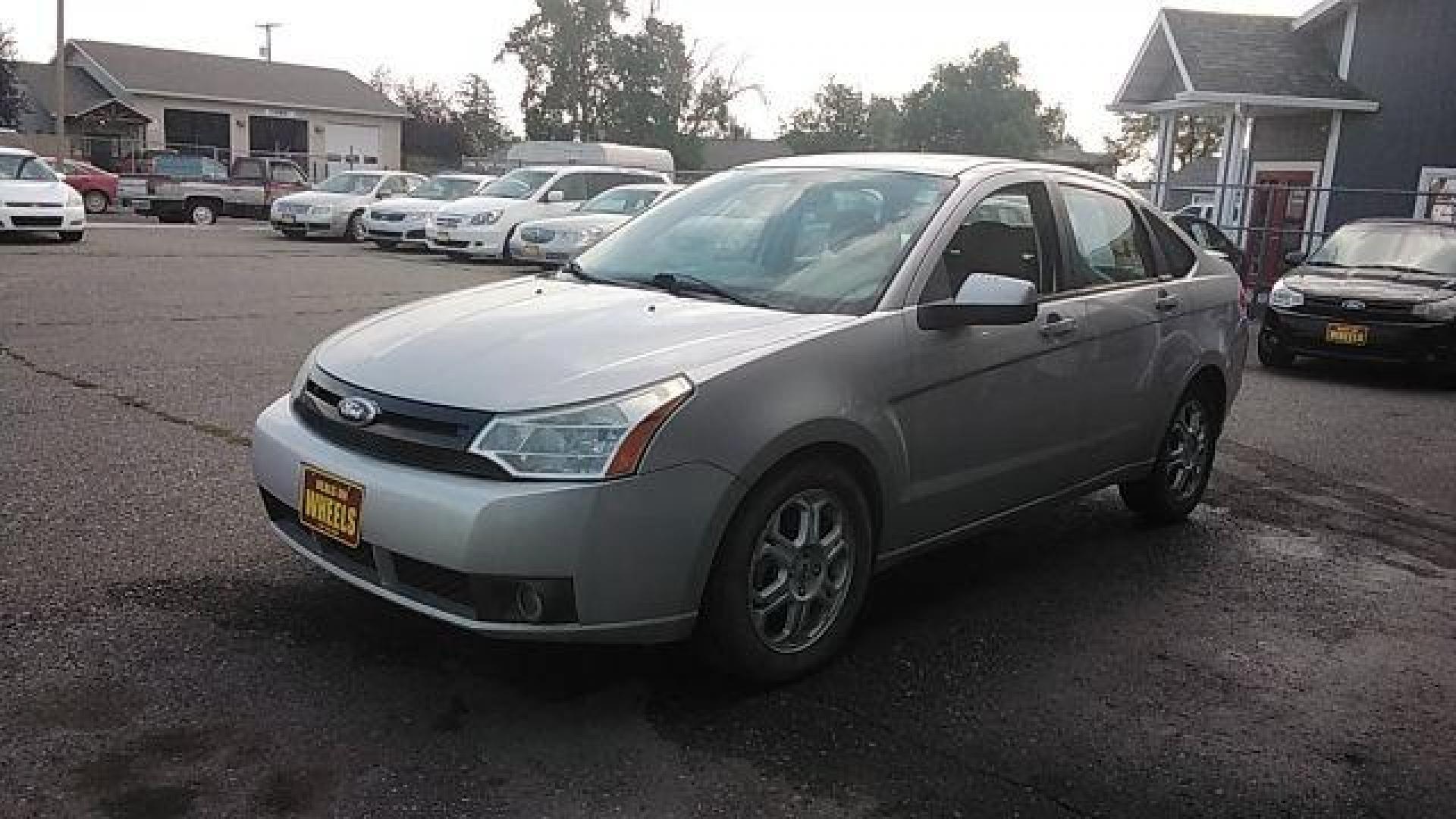 2009 Brilliant Silver Met Ford Focus SES Sedan (1FAHP36N89W) with an 2.0L L4 DOHC 16V engine, located at 1821 N Montana Ave., Helena, MT, 59601, 0.000000, 0.000000 - Photo#0