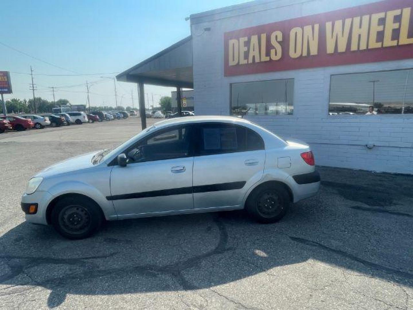 2009 Kia Rio Base (KNADE223296) with an 1.6L L4 DOHC 16V engine, 5-Speed Manual transmission, located at 4047 Montana Ave., Billings, MT, 59101, 45.770847, -108.529800 - Photo#2