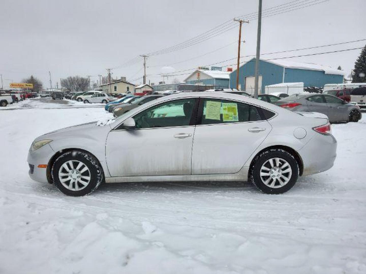 2009 Brilliant Silver Metallic Mazda Mazda6 i SV (1YVHP80A395) with an 2.5L L4 DOHC 16V engine, located at 4801 10th Ave S,, Great Falls, MT, 59405, (406) 564-1505, 0.000000, 0.000000 - Photo#1