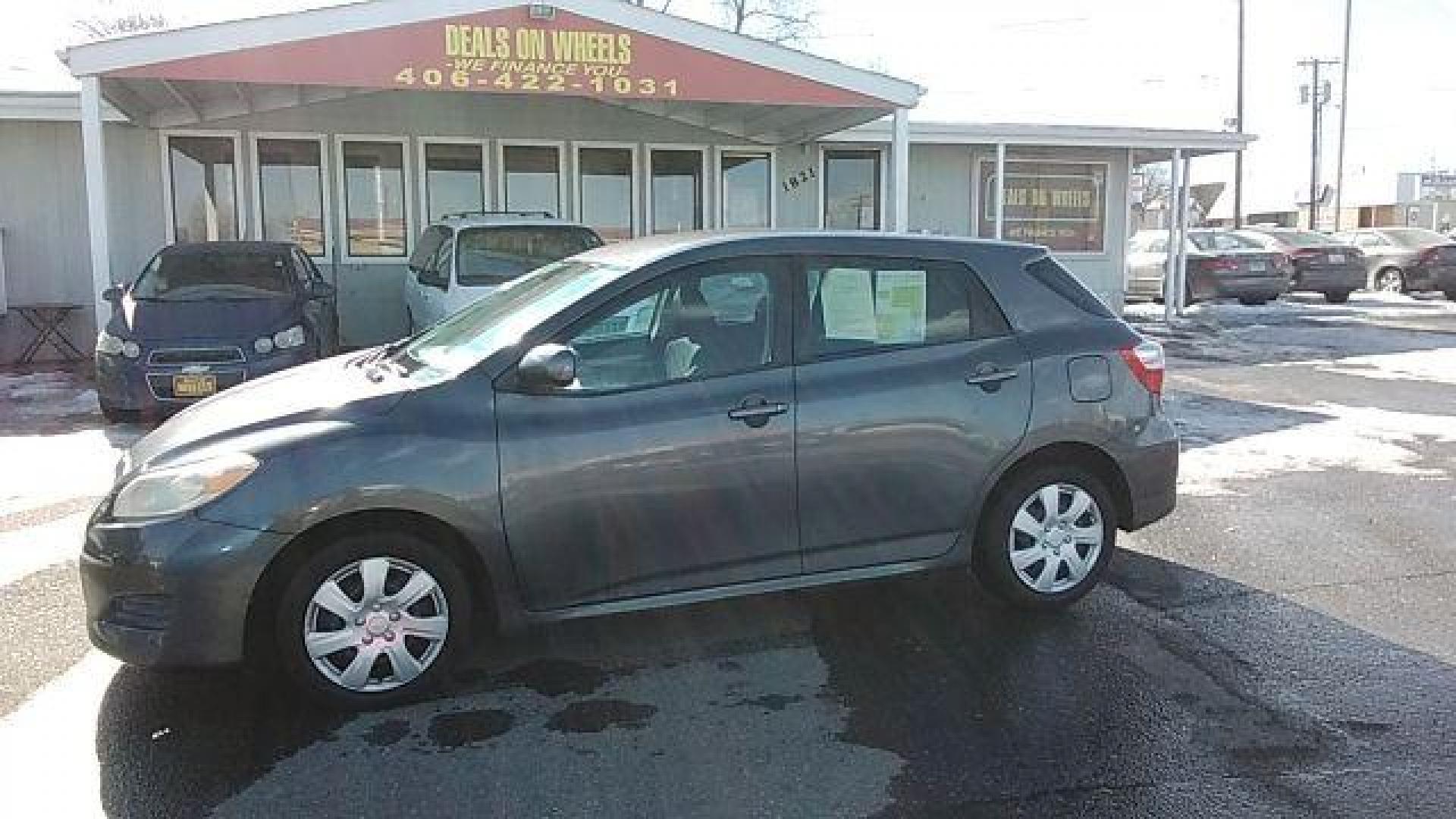 2009 Toyota Matrix Base 4-Speed AT (2T1KU40E69C) with an 1.8L L4 DOHC 16V engine, 4-Speed Automatic transmission, located at 1821 N Montana Ave., Helena, MT, 59601, 0.000000, 0.000000 - Photo#0