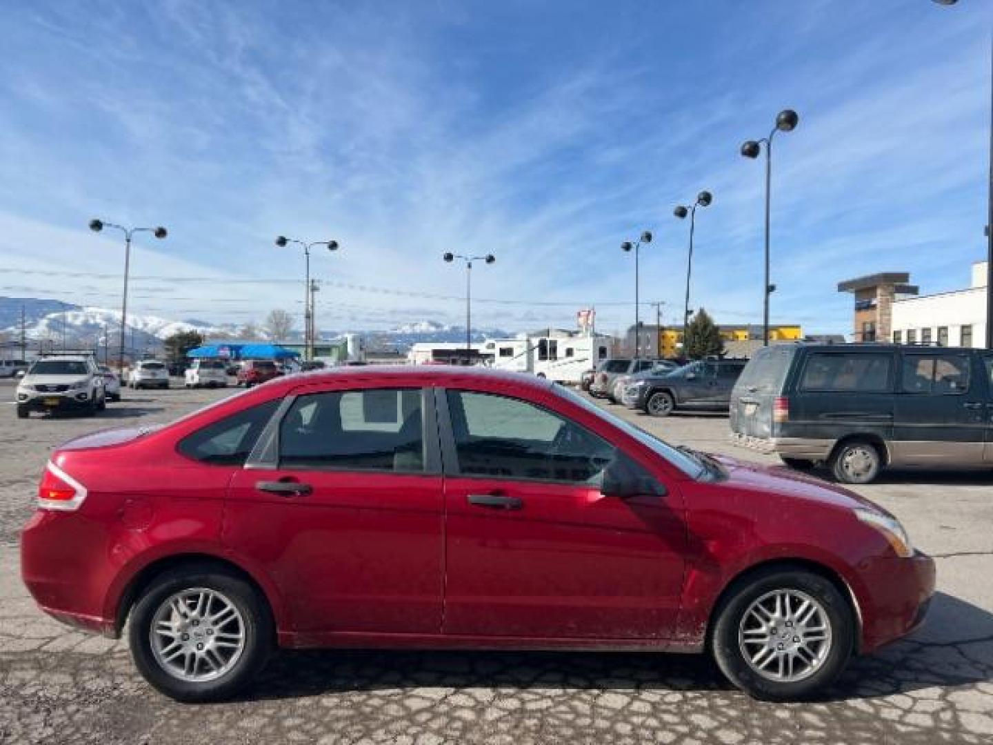 2010 Ford Focus SE Sedan (1FAHP3FN0AW) with an 2.0L L4 DOHC 16V engine, located at 4047 Montana Ave., Billings, MT, 59101, 45.770847, -108.529800 - Photo#2