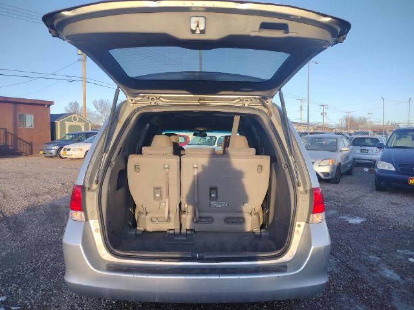 2010 Honda Odyssey EX (5FNRL3H48AB) with an 3.5L V6 SOHC 24V engine, 5-Speed Automatic transmission, located at 4801 10th Ave S,, Great Falls, MT, 59405, (406) 564-1505, 0.000000, 0.000000 - Photo#0