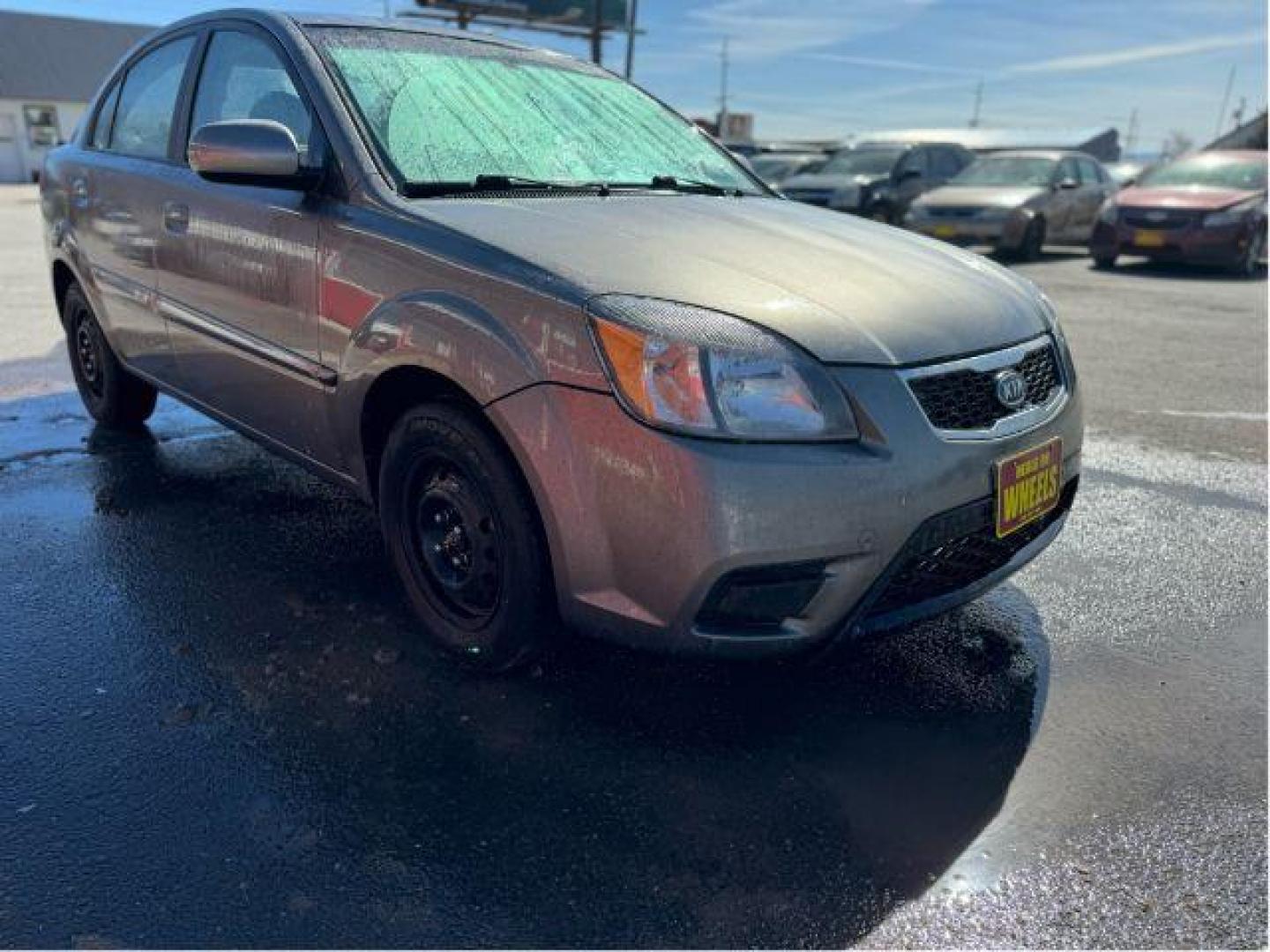 2010 Kia Rio LX (KNADH4A31A6) with an 1.6L L4 DOHC 16V engine, located at 601 E. Idaho St., Kalispell, MT, 59901, 0.000000, 0.000000 - Photo#3