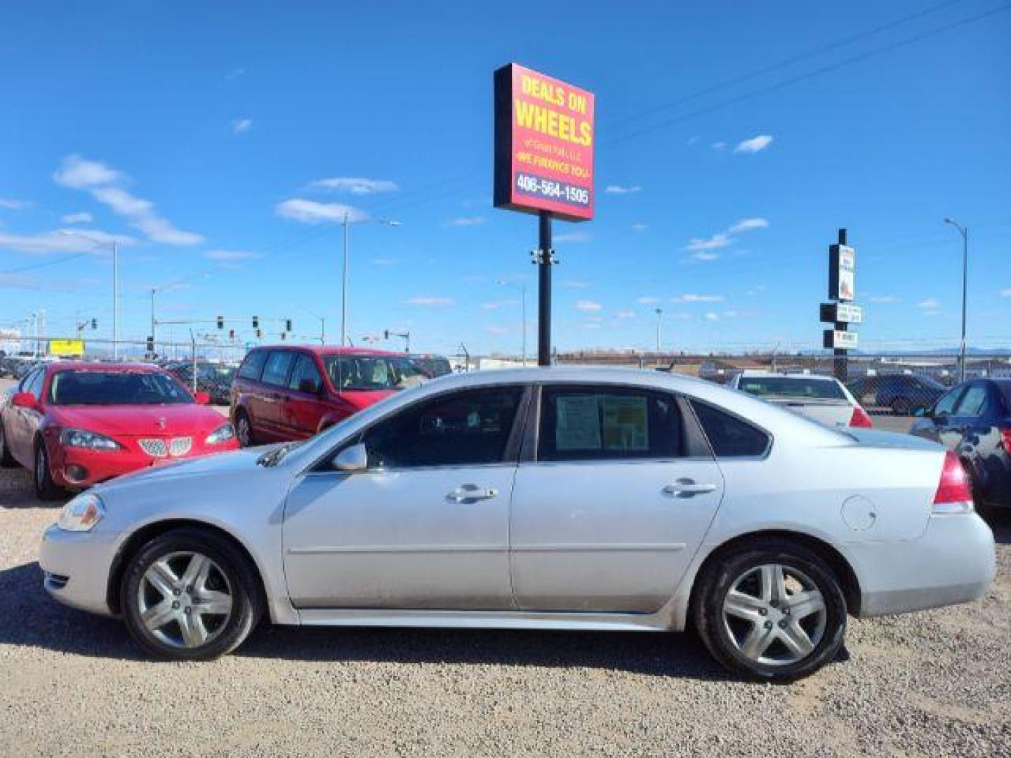 2011 Chevrolet Impala LS (2G1WA5EK3B1) with an 3.5L V6 OHV 16V FFV engine, 4-Speed Automatic transmission, located at 4801 10th Ave S,, Great Falls, MT, 59405, (406) 564-1505, 0.000000, 0.000000 - Photo#1