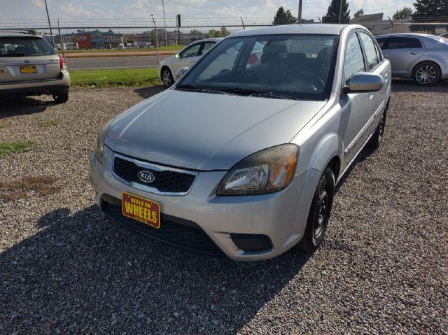 2011 Kia Rio LX (KNADH4A35B6) with an 1.6L L4 DOHC 16V engine, 4-Speed Automatic transmission, located at 4801 10th Ave S,, Great Falls, MT, 59405, (406) 564-1505, 0.000000, 0.000000 - Photo#0