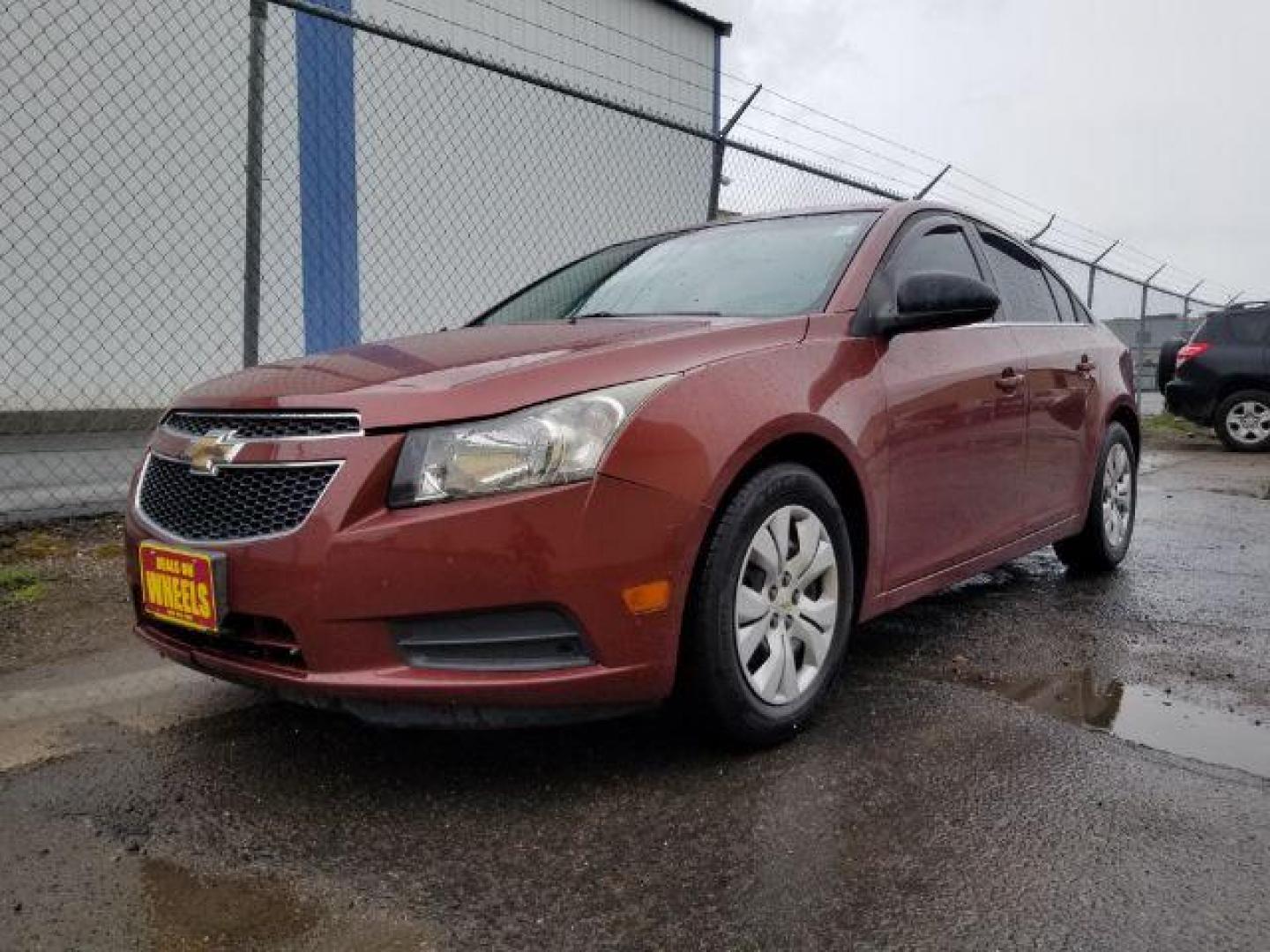 2012 Chevrolet Cruze 2LS (1G1PD5SH4C7) with an 1.8L L4 DOHC 16V FFV engine, 6-Speed Manual transmission, located at 1800 West Broadway, Missoula, 59808, (406) 543-1986, 46.881348, -114.023628 - Photo#0