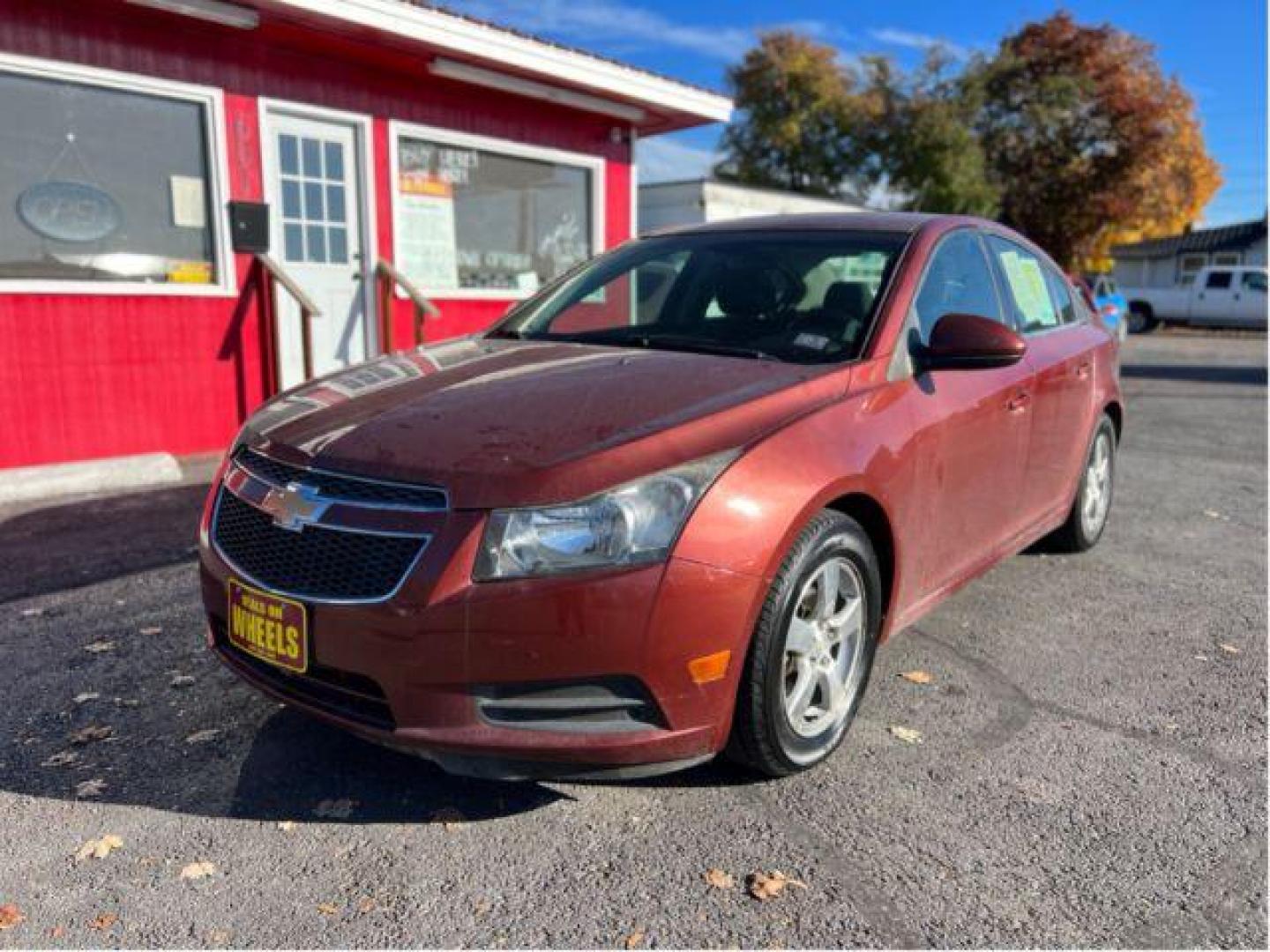 2012 Chevrolet Cruze 1LT (1G1PF5SC7C7) with an 1.4L L4 DOHC 16V TURBO engine, 6-Speed Automatic transmission, located at 601 E. Idaho St., Kalispell, MT, 59901, 0.000000, 0.000000 - Photo#0