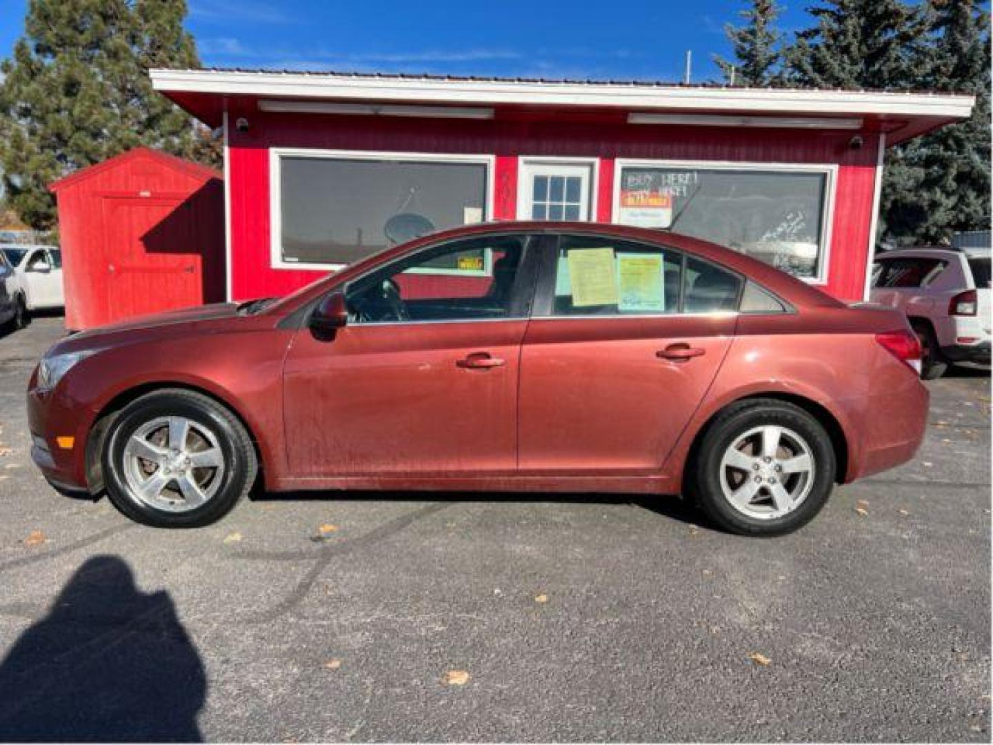 2012 Chevrolet Cruze 1LT (1G1PF5SC7C7) with an 1.4L L4 DOHC 16V TURBO engine, 6-Speed Automatic transmission, located at 601 E. Idaho St., Kalispell, MT, 59901, 0.000000, 0.000000 - Photo#1