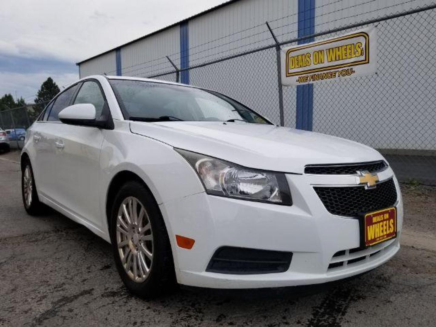 2012 Summit White Chevrolet Cruze Eco (1G1PJ5SC7C7) with an 1.4L L4 DOHC 16V TURBO engine, 6-Speed Automatic transmission, located at 1800 West Broadway, Missoula, 59808, (406) 543-1986, 46.881348, -114.023628 - Photo#6