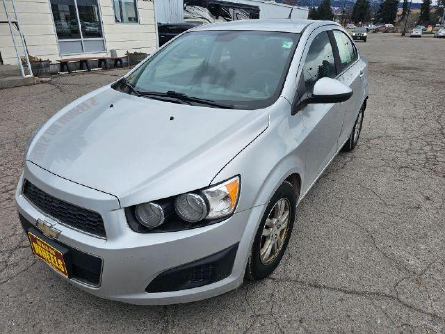 2012 Chevrolet Sonic 1LT Sedan (1G1JD5SH2C4) with an 1.8L L4 DOHC 24V engine, located at 1800 West Broadway, Missoula, 59808, (406) 543-1986, 46.881348, -114.023628 - Photo#0