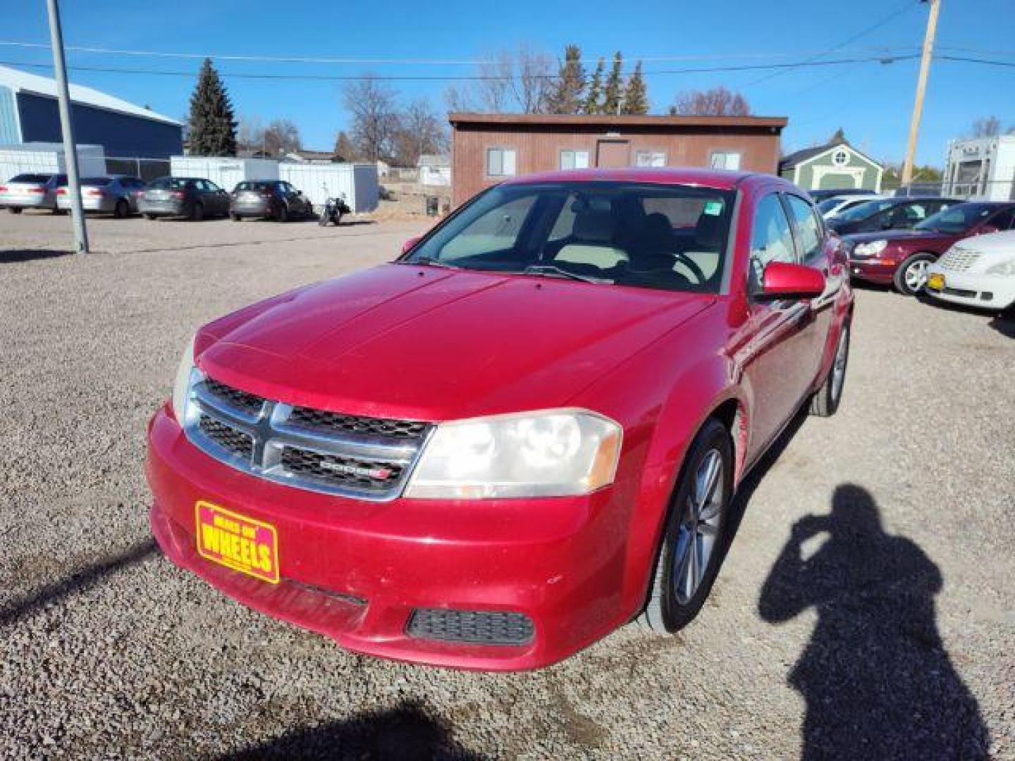 2012 Redline 2 Coat Pearl Dodge Avenger SXT (1C3CDZCB3CN) with an 2.4L L4 DOHC 16V engine, 6-Speed Automatic transmission, located at 4801 10th Ave S,, Great Falls, MT, 59405, (406) 564-1505, 0.000000, 0.000000 - Photo#0