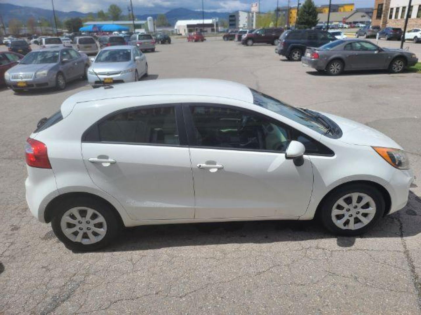 2012 Kia Rio5 LX (KNADM5A32C6) with an 1.6L L4 DOHC 16V engine, located at 1800 West Broadway, Missoula, 59808, (406) 543-1986, 46.881348, -114.023628 - Photo#2