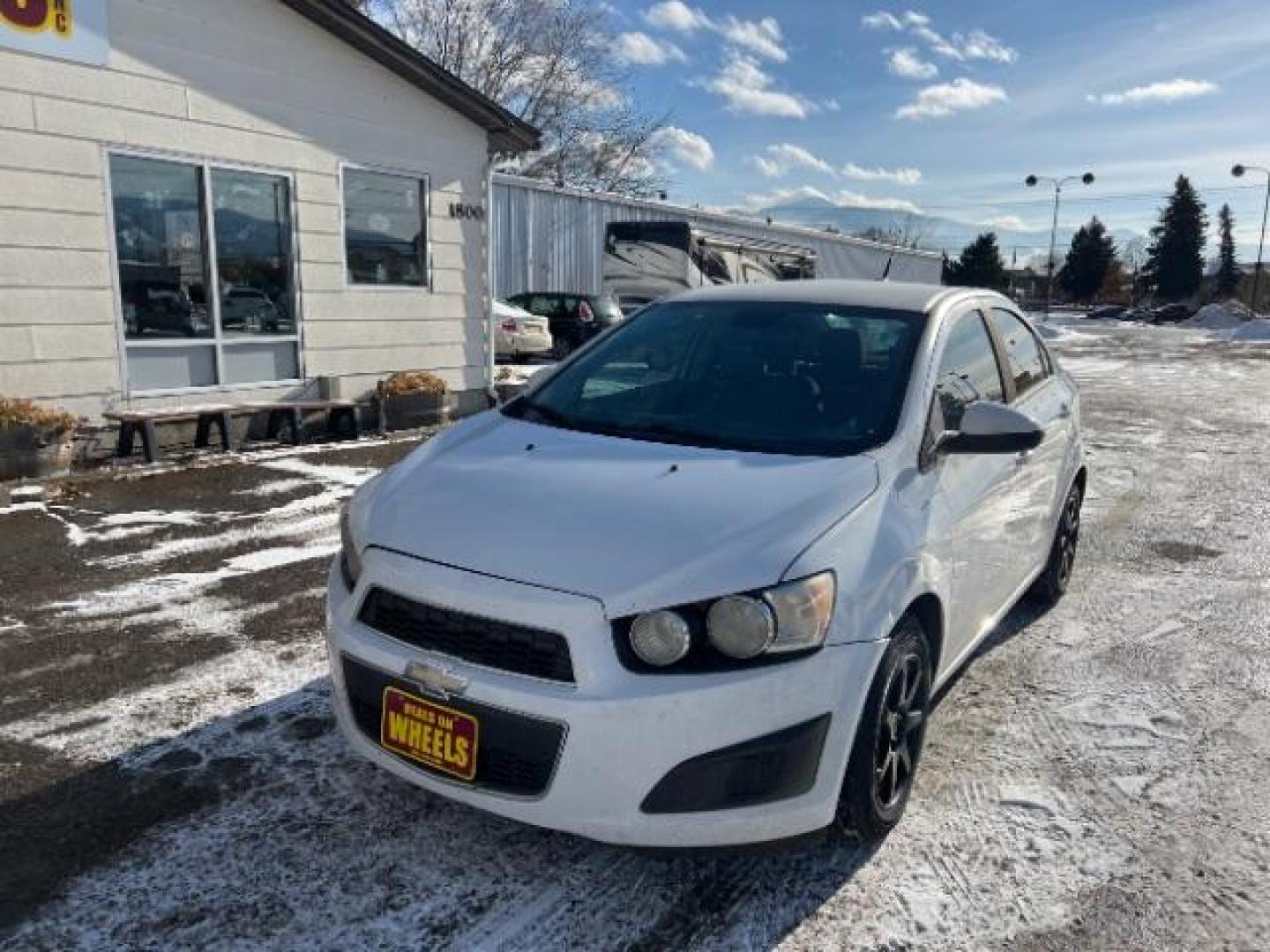 2013 Chevrolet Sonic LS Manual Sedan (1G1JB5SH9D4) with an 1.8L L4 DOHC 24V engine, 5-Speed Manual transmission, located at 4801 10th Ave S,, Great Falls, MT, 59405, (406) 564-1505, 0.000000, 0.000000 - Photo#0