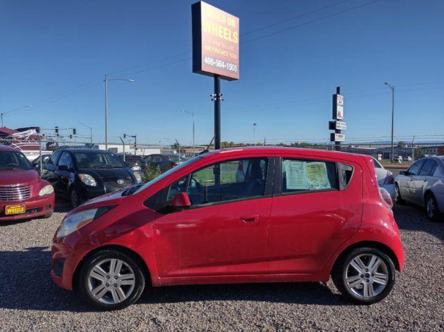 2013 Chevrolet Spark 1LT Manual (KL8CC6S94DC) with an 1.2L L4 16V DOHC engine, 5-Speed Manual transmission, located at 4801 10th Ave S,, Great Falls, MT, 59405, (406) 564-1505, 0.000000, 0.000000 - Photo#1