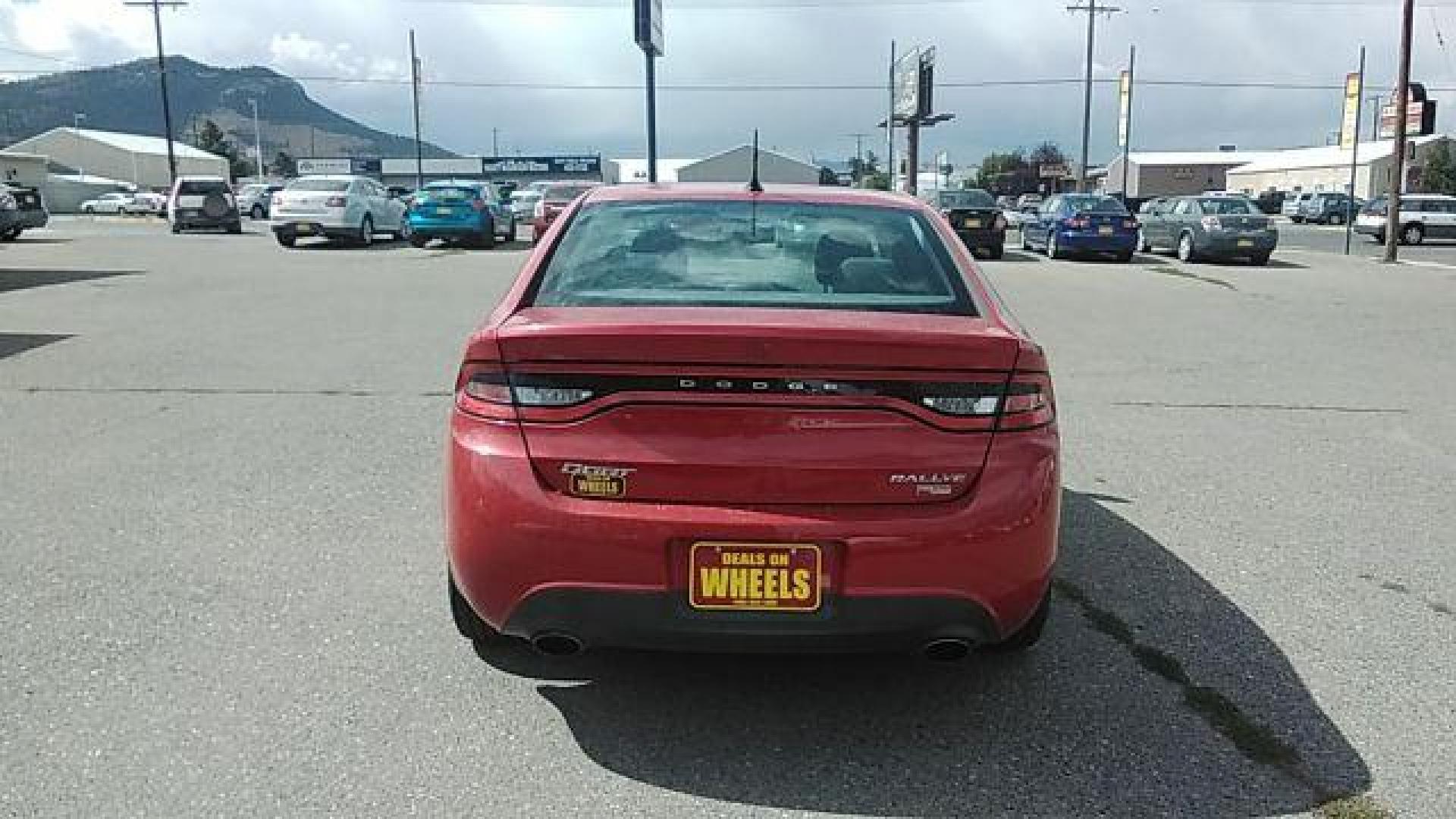 2013 Dodge Dart SXT (1C3CDFBHXDD) with an 1.4L L4 DOHC 16V TURBO engine, located at 1800 West Broadway, Missoula, 59808, (406) 543-1986, 46.881348, -114.023628 - Photo#5